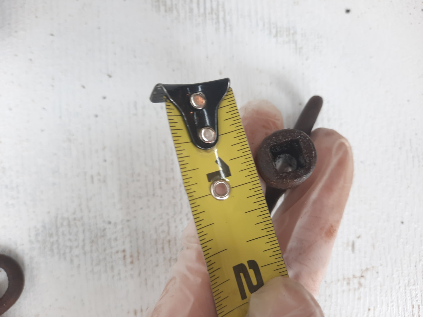 One Antique Radiator Key, Cast Iron Key for Bleed Valve