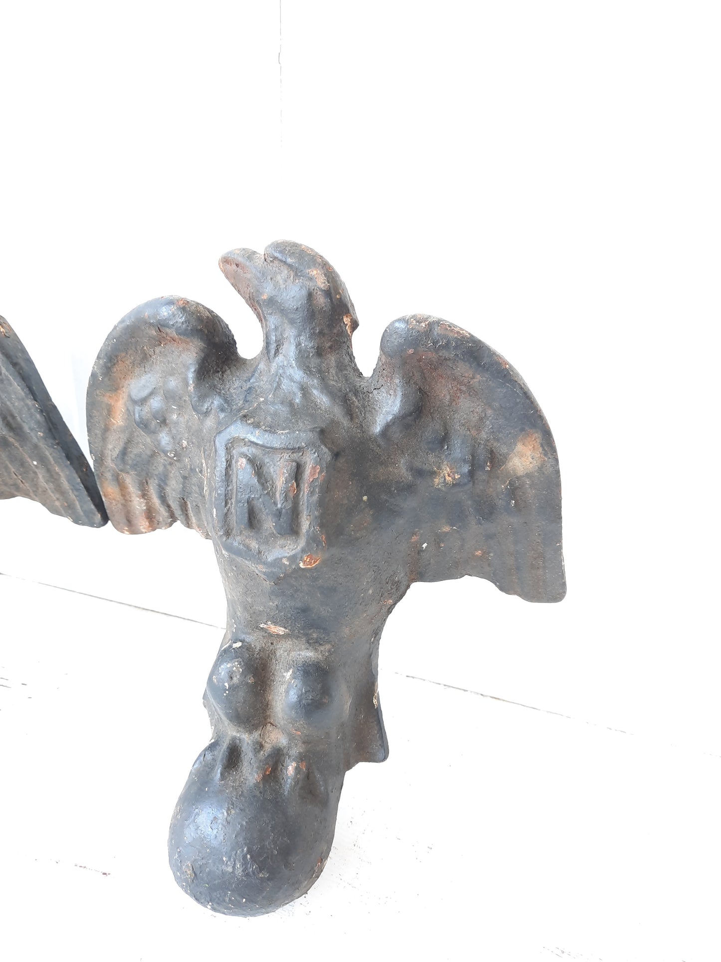 Antique Eagle Design Cast Iron Tub Feet, Pair Eagle Claw Tub Feet, Claw Foot Tub