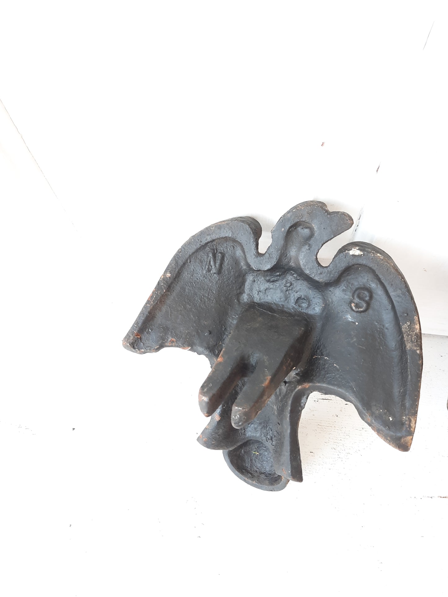 Antique Eagle Design Cast Iron Tub Feet, Pair Eagle Claw Tub Feet, Claw Foot Tub