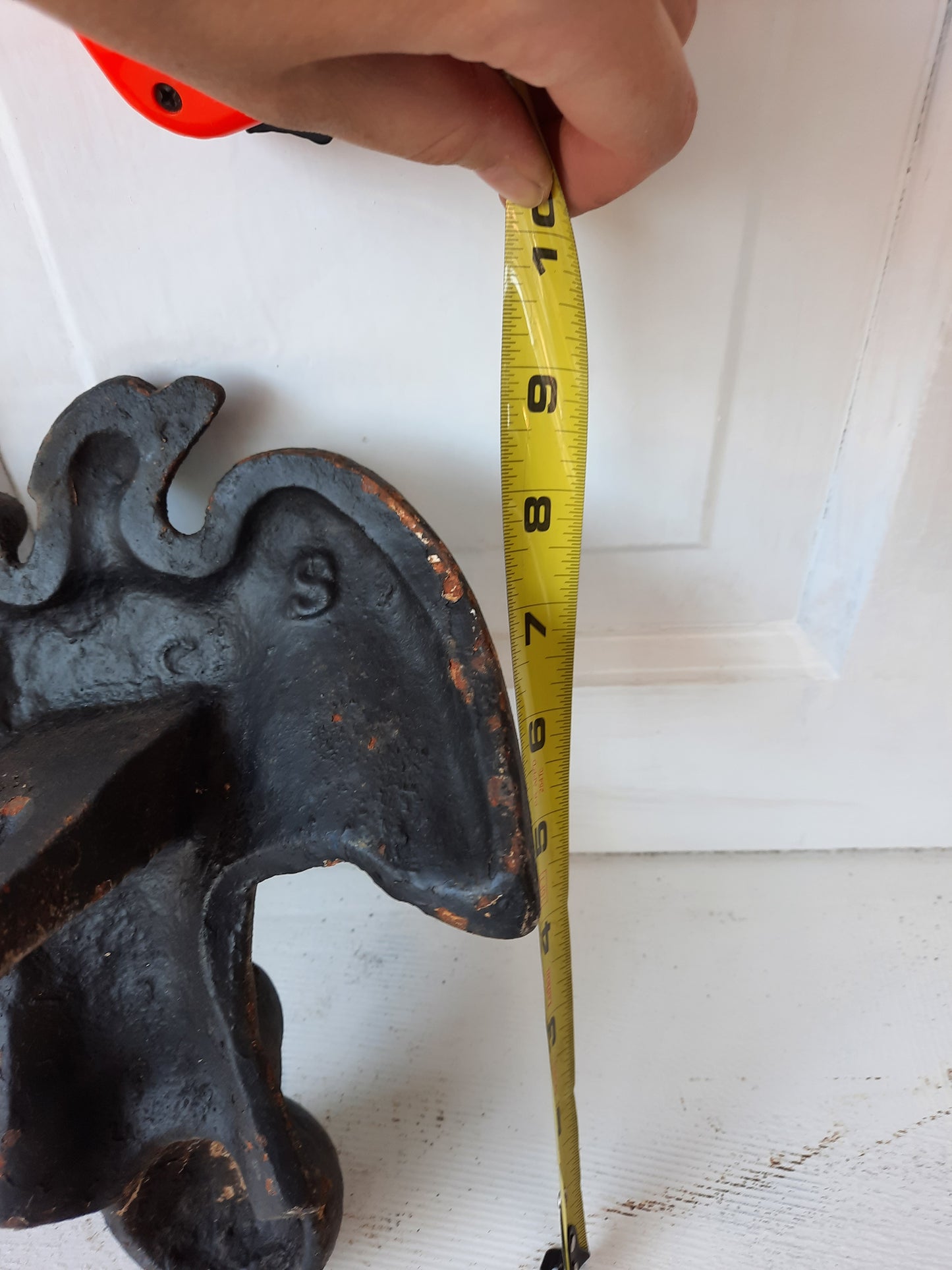Antique Eagle Design Cast Iron Tub Feet, Pair Eagle Claw Tub Feet, Claw Foot Tub
