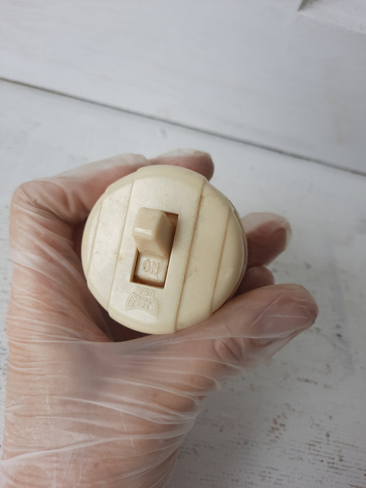 Vintage ON OFF Light Switch, Vintage Electrical Switch