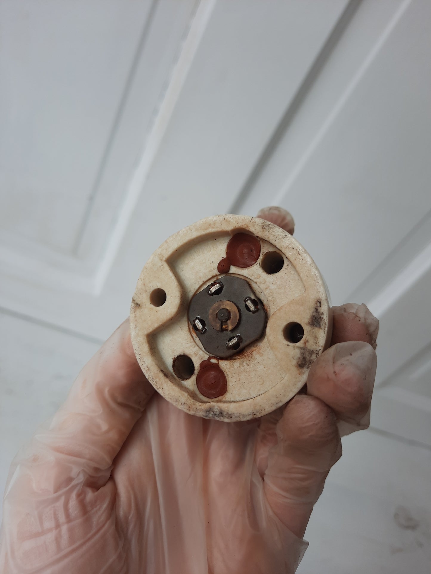 Vintage Metal ON OFF Switch, Vintage Electrical Switch