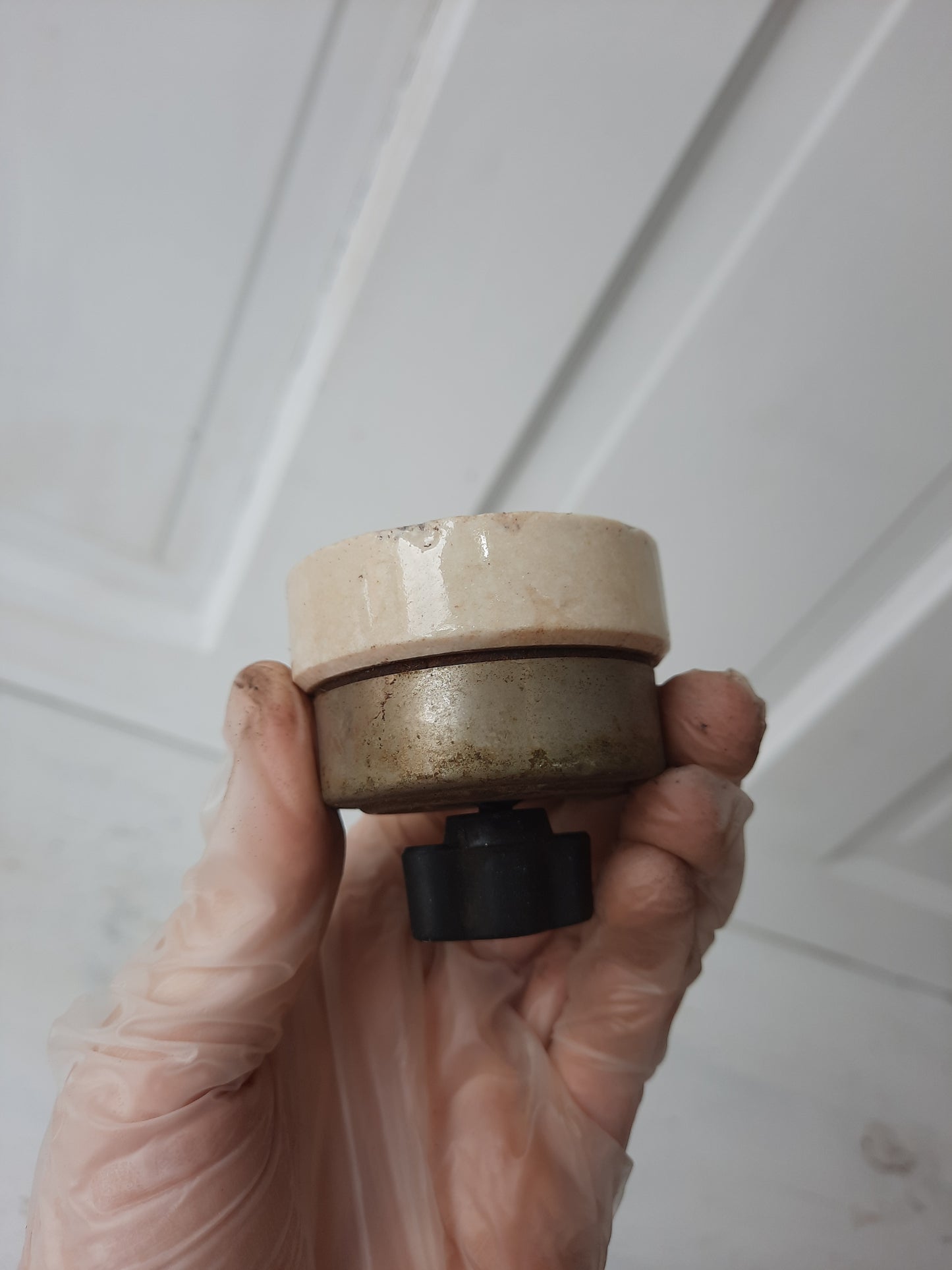 Vintage Metal ON OFF Switch, Vintage Electrical Switch