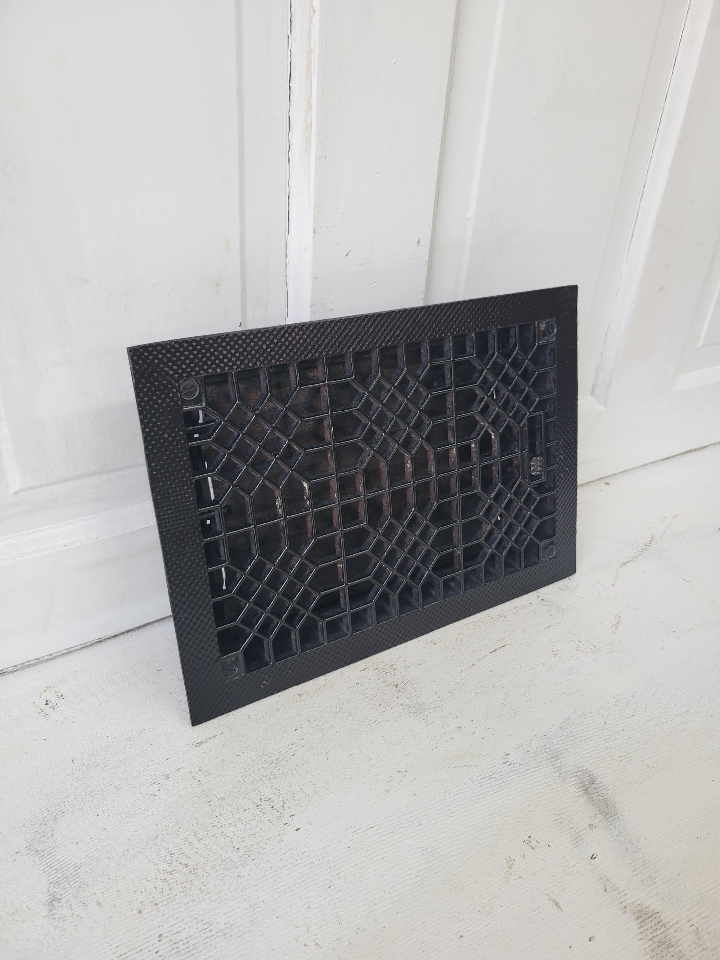 Working 11 x 14 Cast Iron Vent Cover Insert, Floor Register Cover #062607