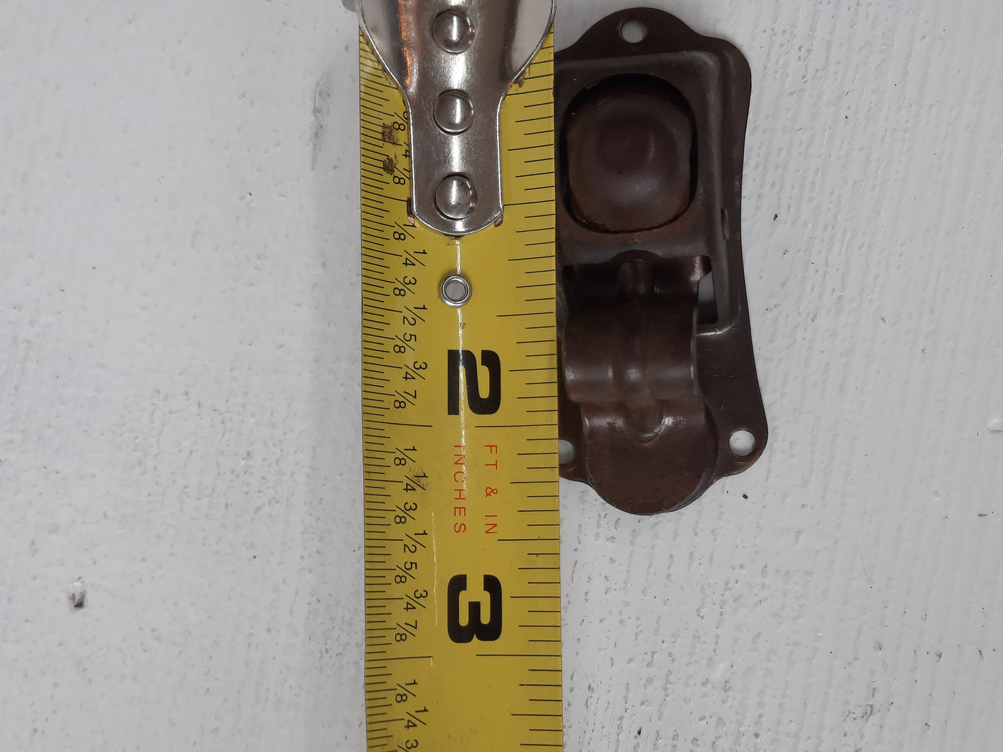 Vintage Pew Clip from Old Church, Church Pew Clip or Card Holder