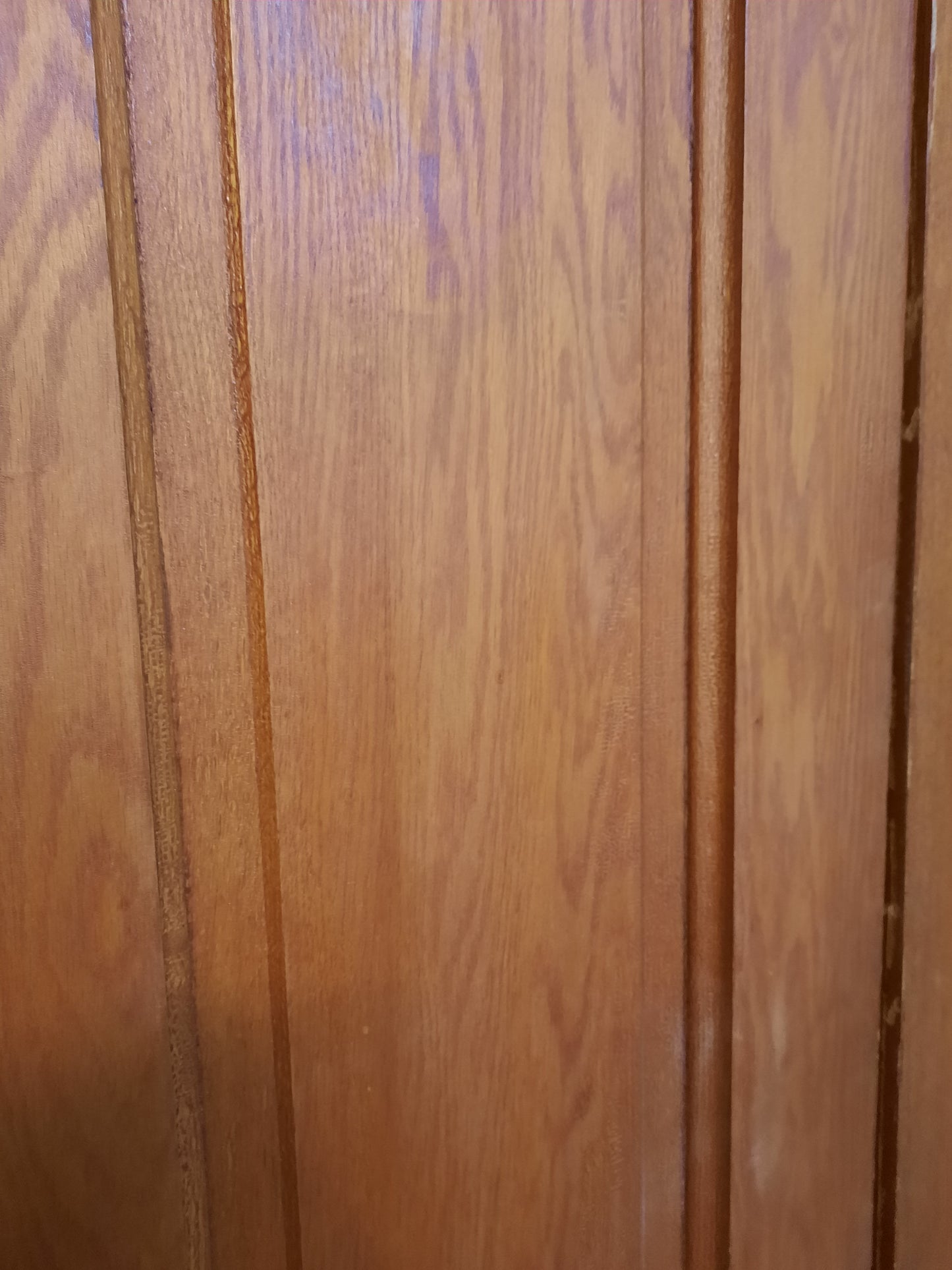 64" Pair of Antique Oak and Pine Pocket Doors, Victorian Era Double Sliding Pocket Doors 092603