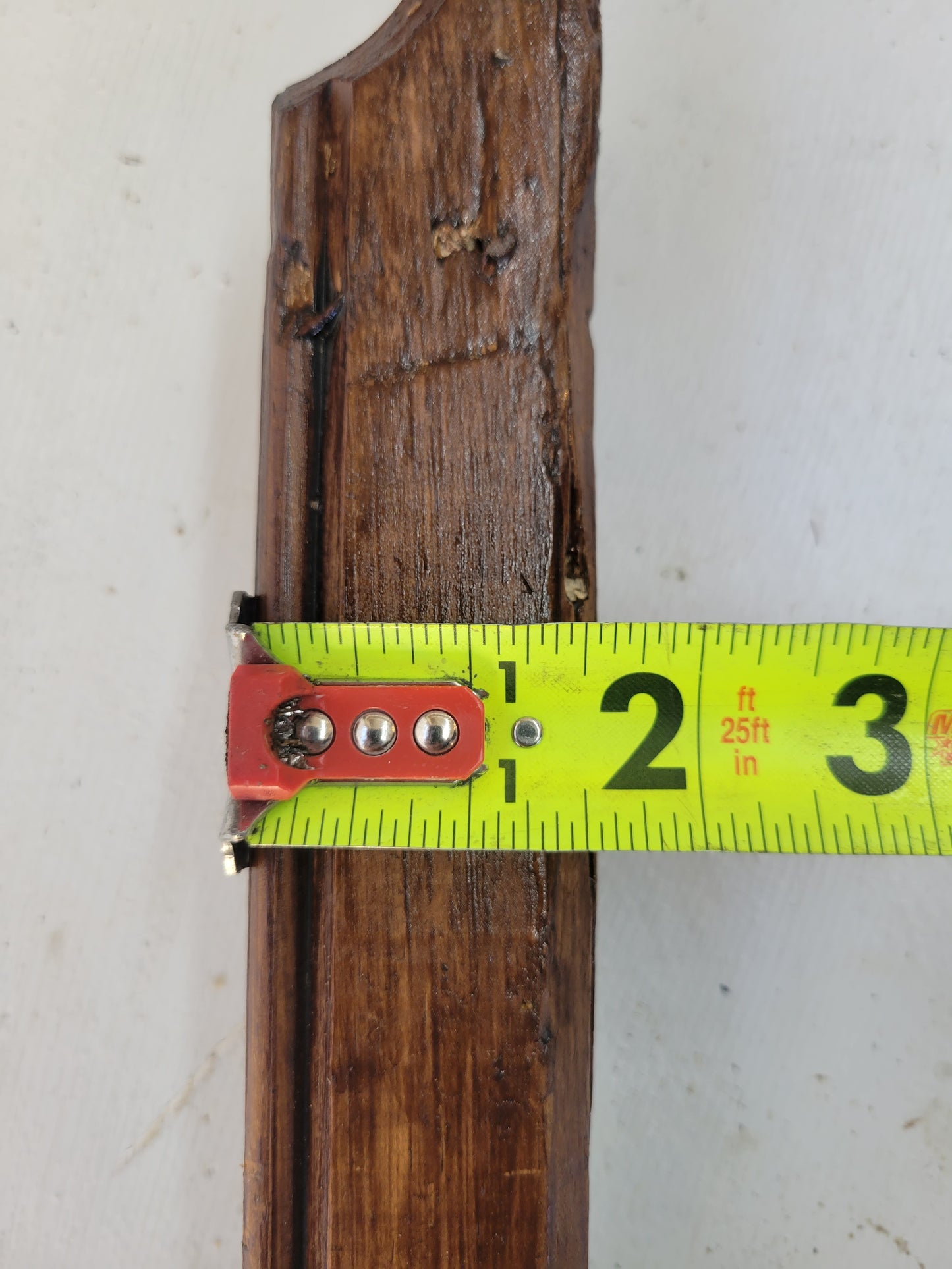 48" Antique Trim Corner Guard, Turned Wood Corner Trim Piece, #100702