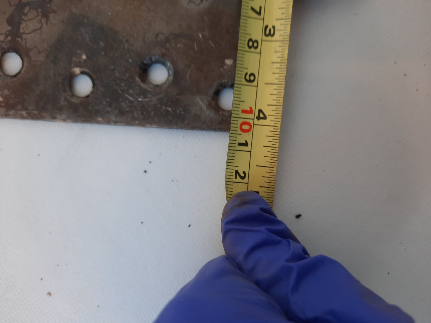 4" Pair of Steeple Tip Antique Hinges, Vintage Large Door Hinges or Hanging Hardware 111805