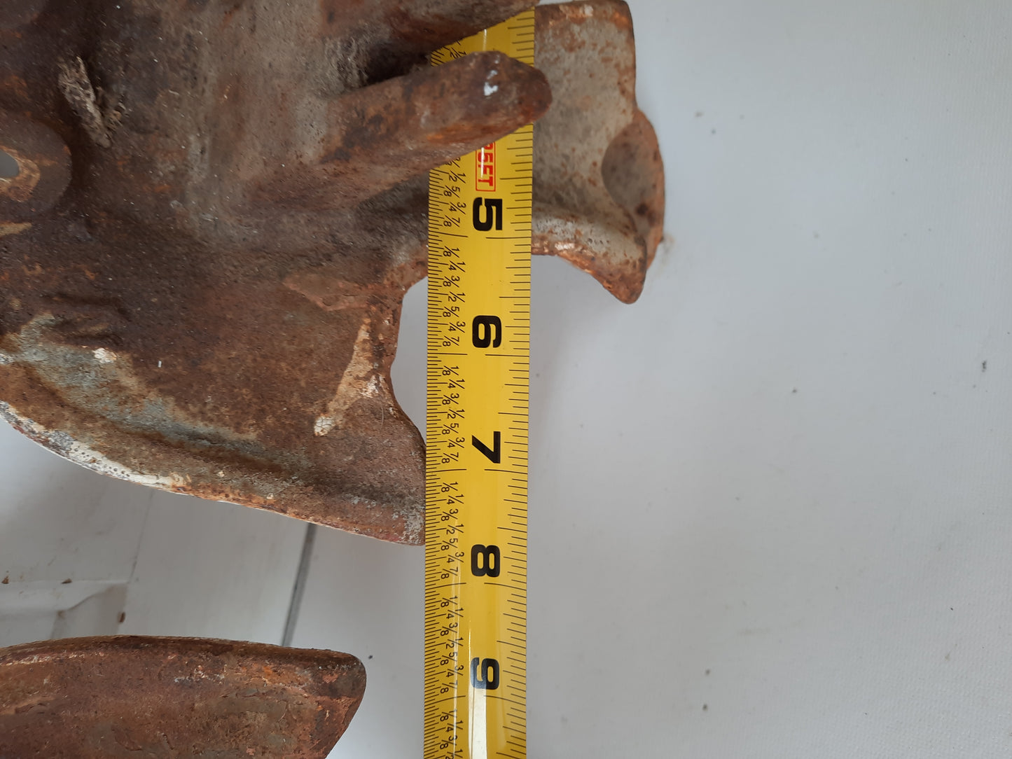 Antique Eagle Design Cast Iron Tub Feet, Pair Eagle Claw Tub Feet, Claw Foot Tub 030501