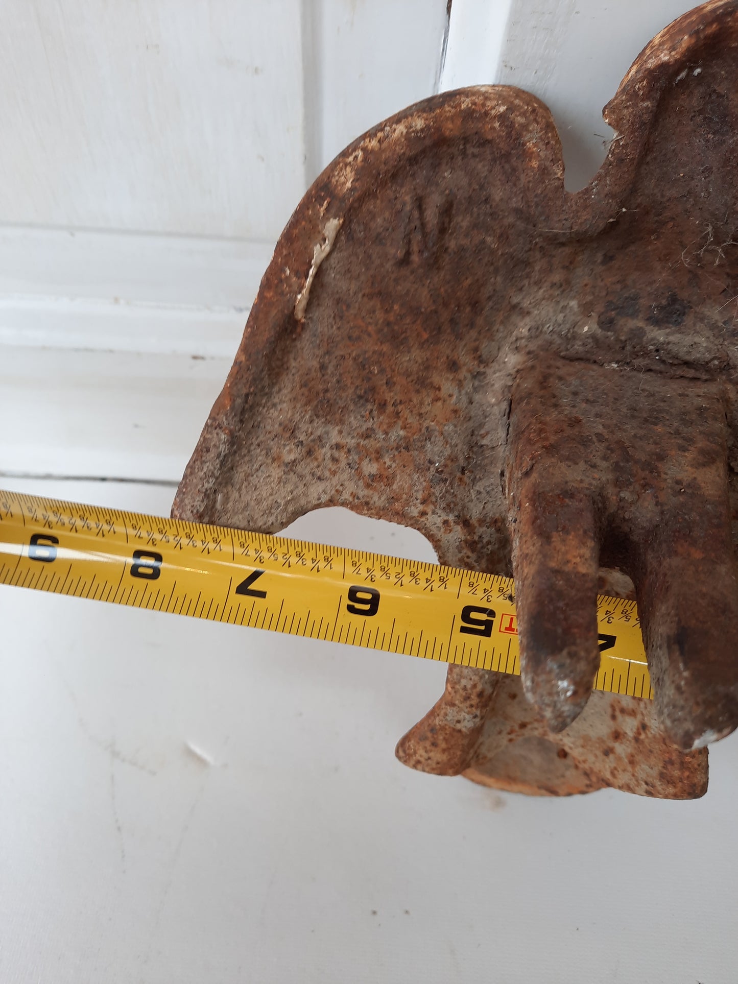 Antique Eagle Design Cast Iron Tub Foot, Pair Eagle Claw Tub Feet, Claw Foot Tub 030505