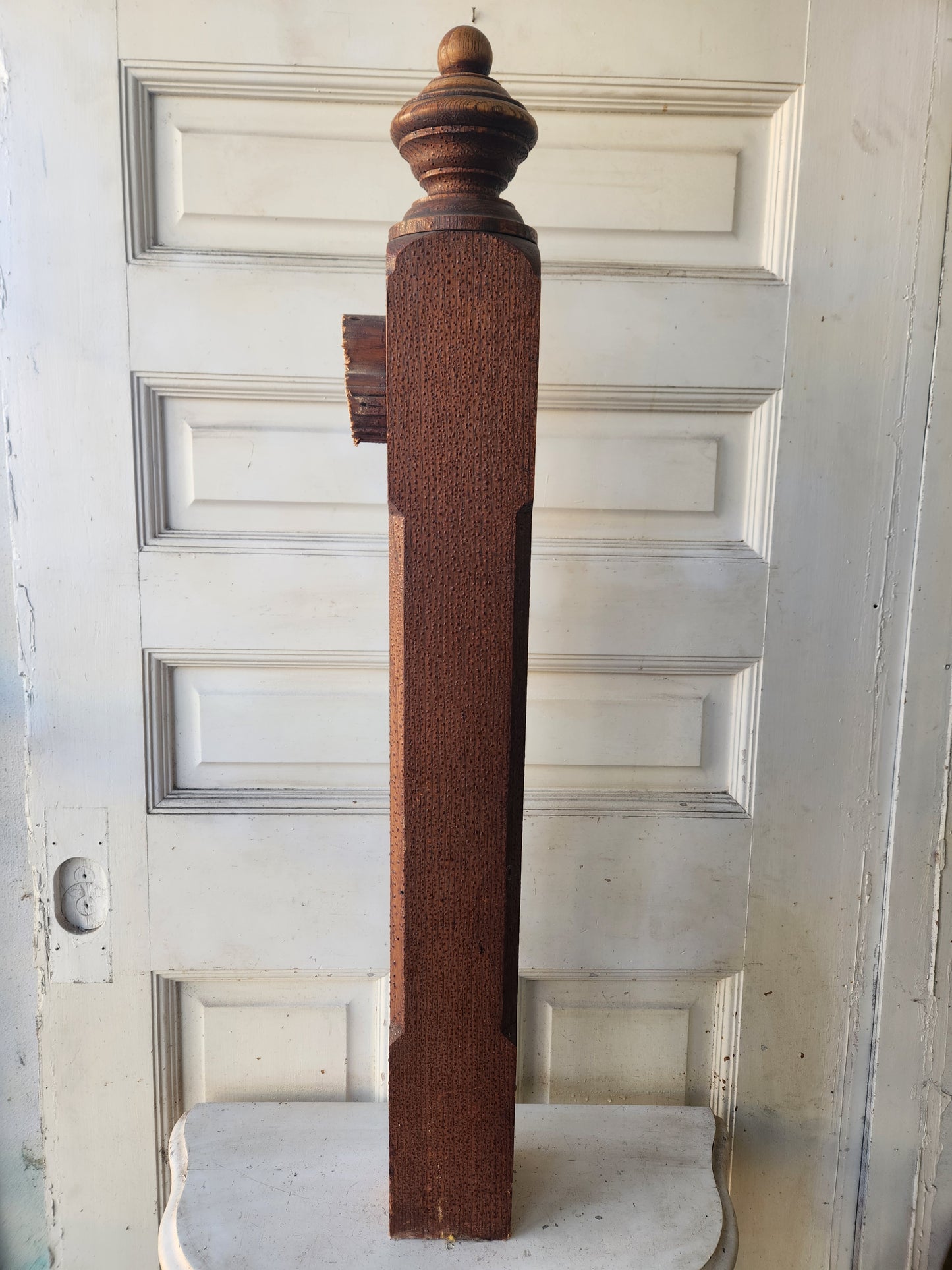 Antique Newel Post, Staircase Post, Staircase Newel, Stair Case Post 032101