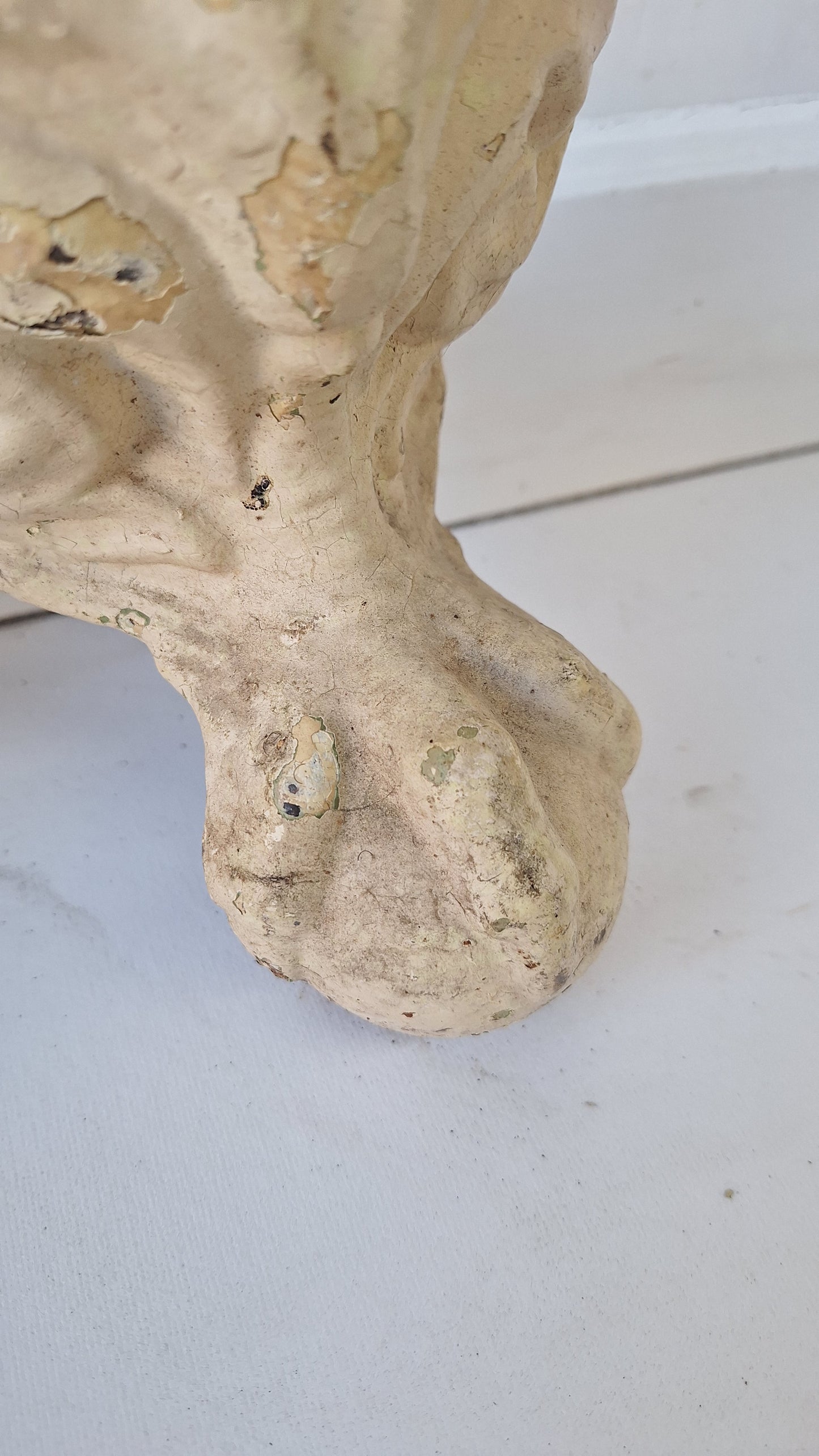 Antique Cast Iron Tub Feet, Pair of Ball and Claw Tub Feet, Claw Foot Tub #101903