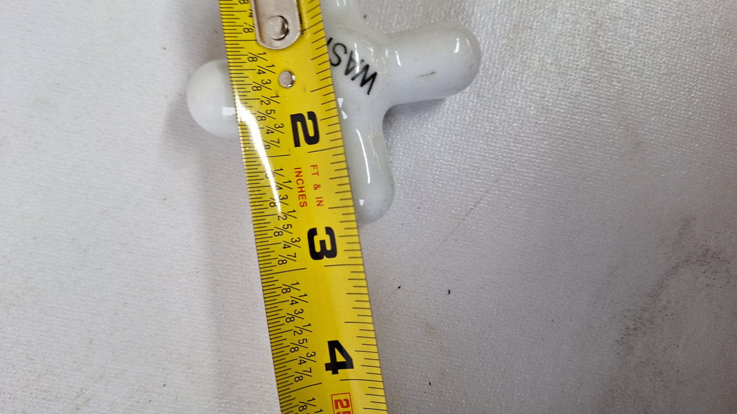 Vintage Waste Knob Replacement, Vintage Plumbing Waste Drain Knob, Stopper Plug, Plug Handle 111419