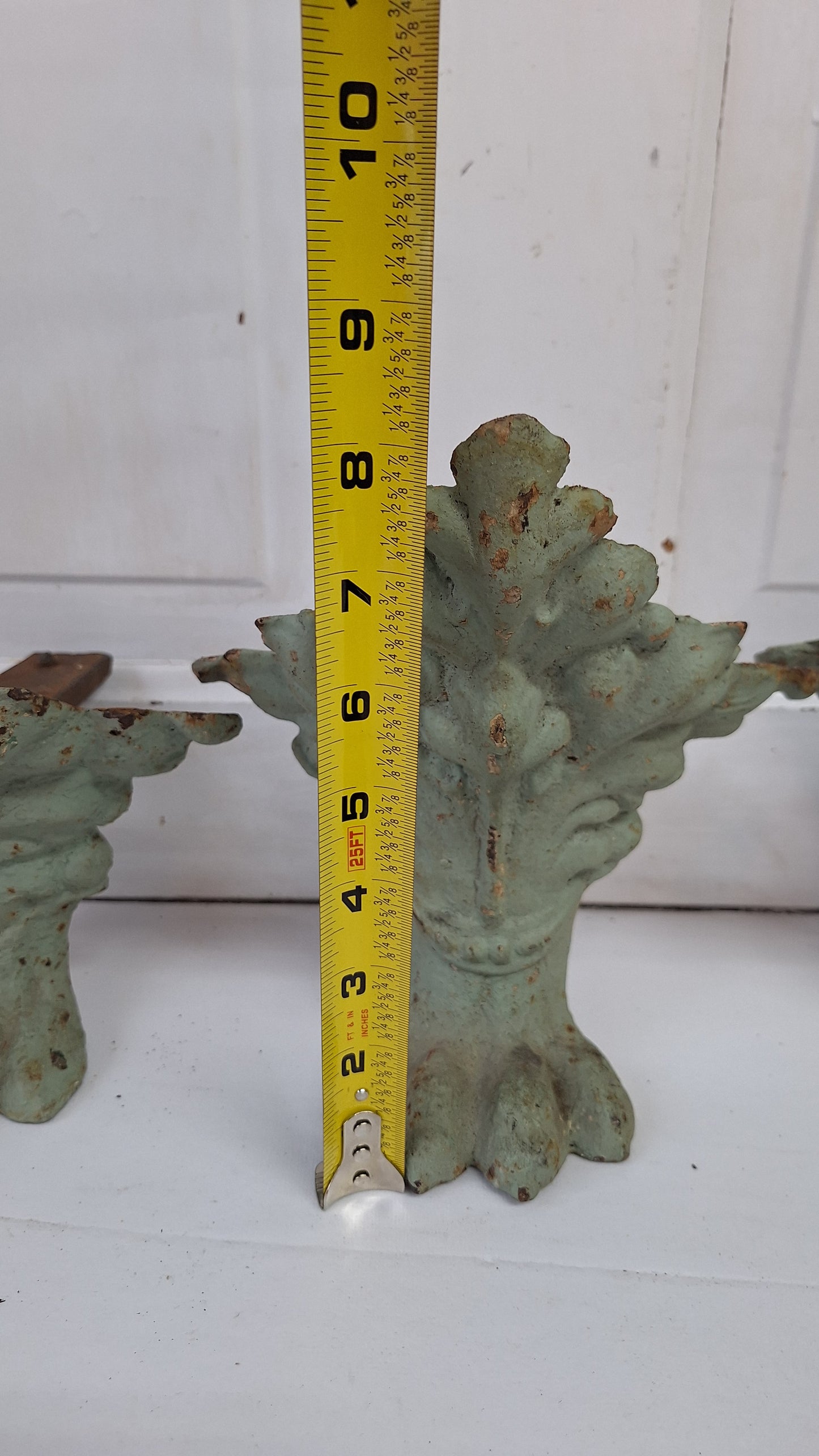 Four Ornate Antique Bathtub Feet, Old Tub Feet, Clawfoot Tub Feet, Claw Feet, Claw Foot Tub, Claw Foot Feet 122902