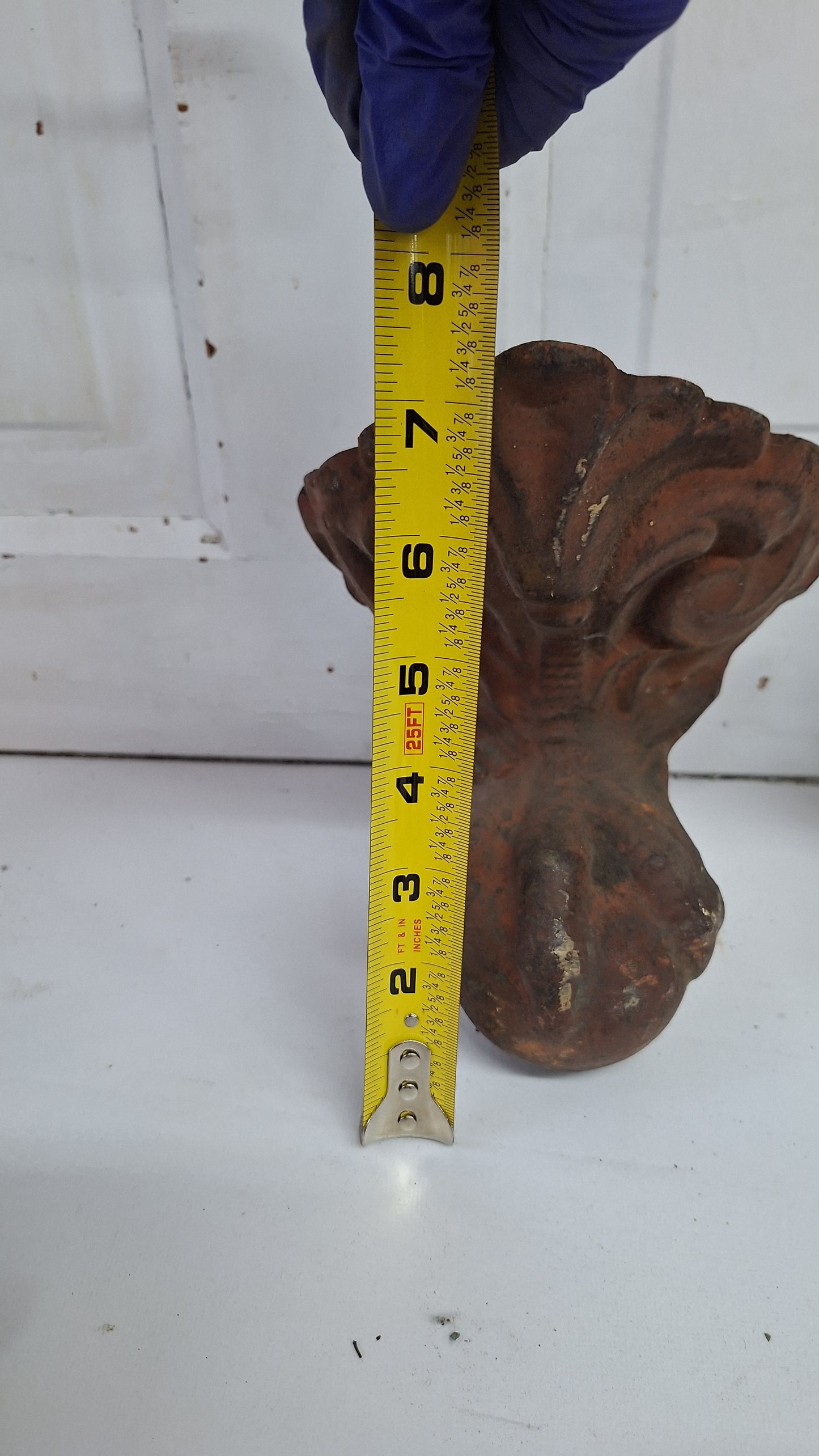 Four Antique Bathtub Feet, Old Tub Feet, Clawfoot Tub Feet, Claw Feet, Ball and Claw Feet, Claw Foot Tub, Claw Foot Feet 122903