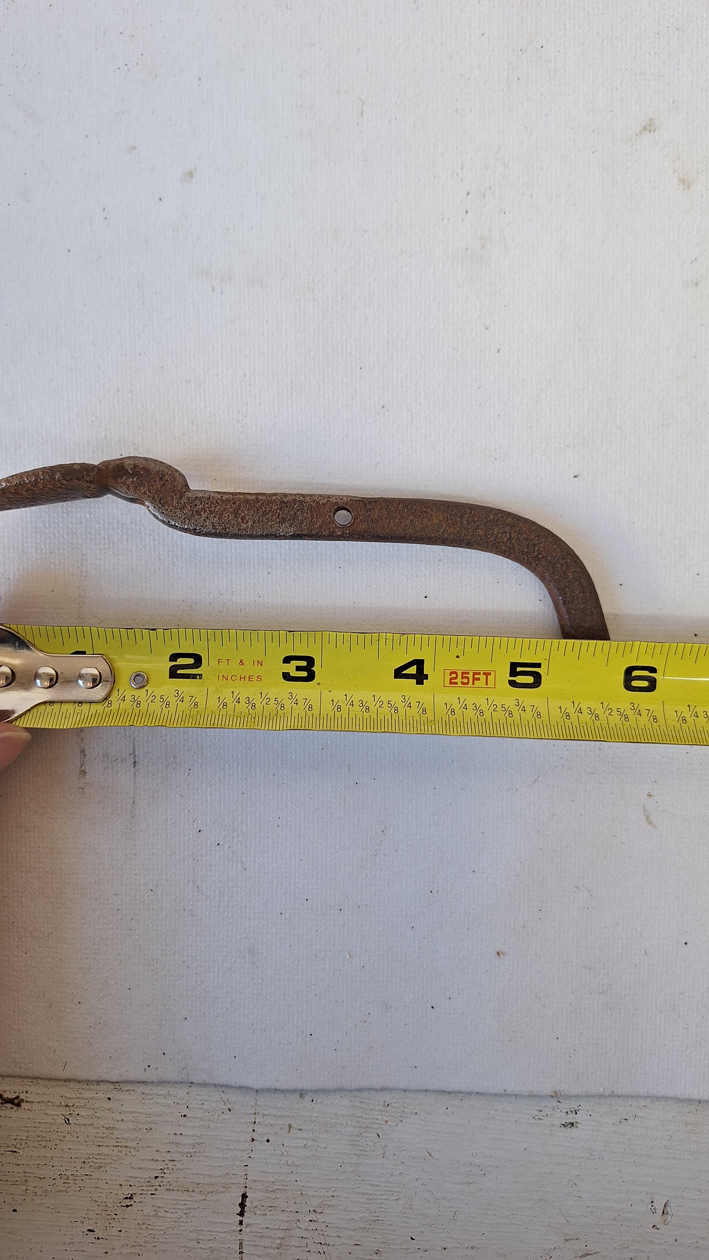 Eastlake Cast Iron Commercial Door Pull, Antique Door Pull, Storefront Door Hardware 022702