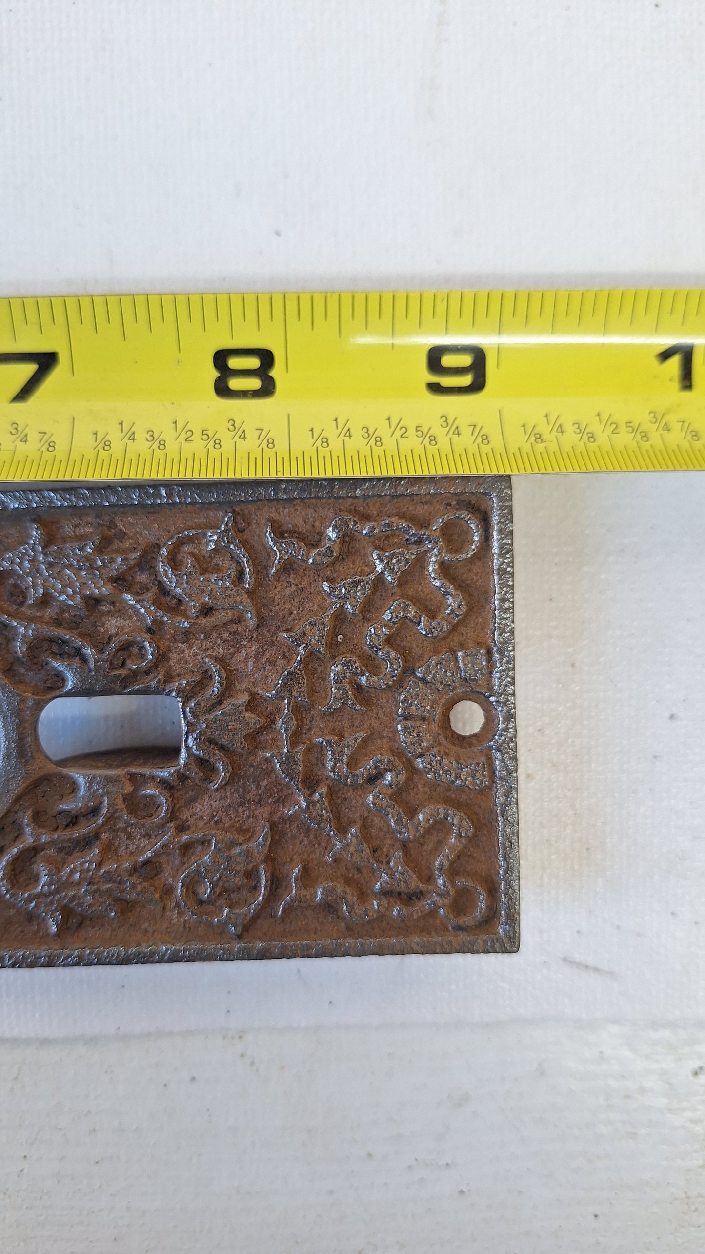 Eastlake Cast Iron Commercial Door Pull, Antique Door Pull, Storefront Door Hardware 022702