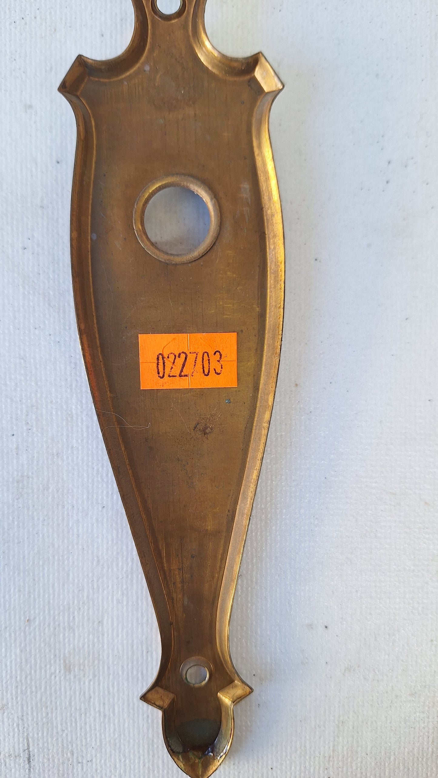 Art Deco Antique Backplates and Doorknobs, Art Deco Hardware 022703