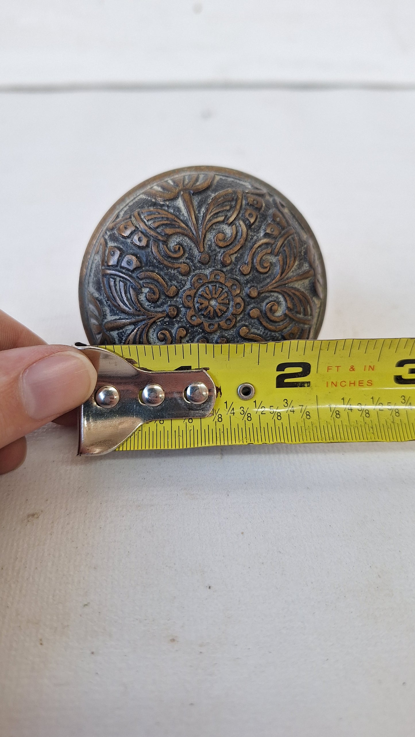 Antique Butterfly Doorknob, Victorian Era Butterfly Door Knob, Antique Bronze Door Pull, Butterfly Hardware 022708