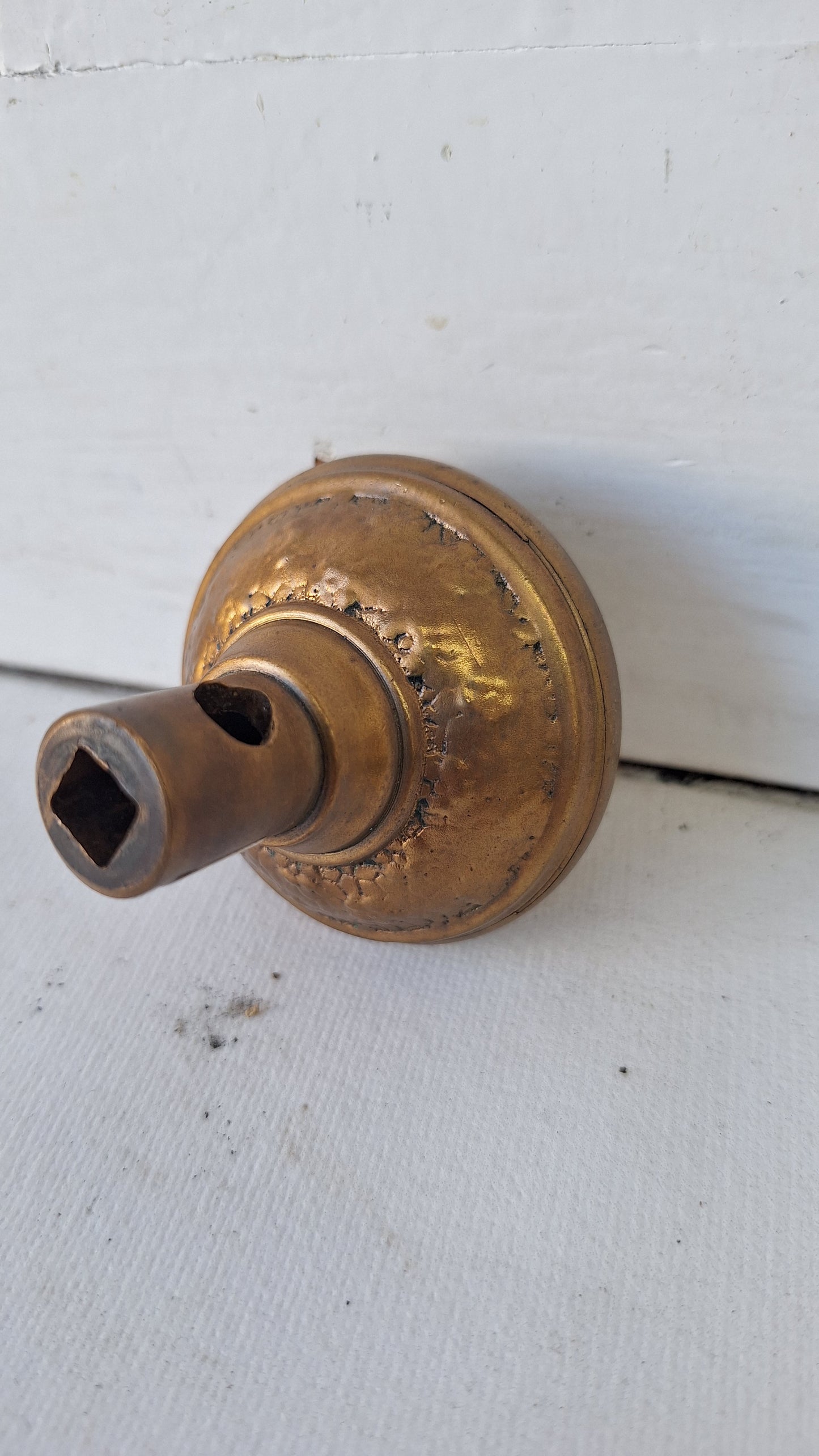 Ekado Bronze Victorian Doorknob by Sargent, Ornate Pattern Victorian Door Knob 022709