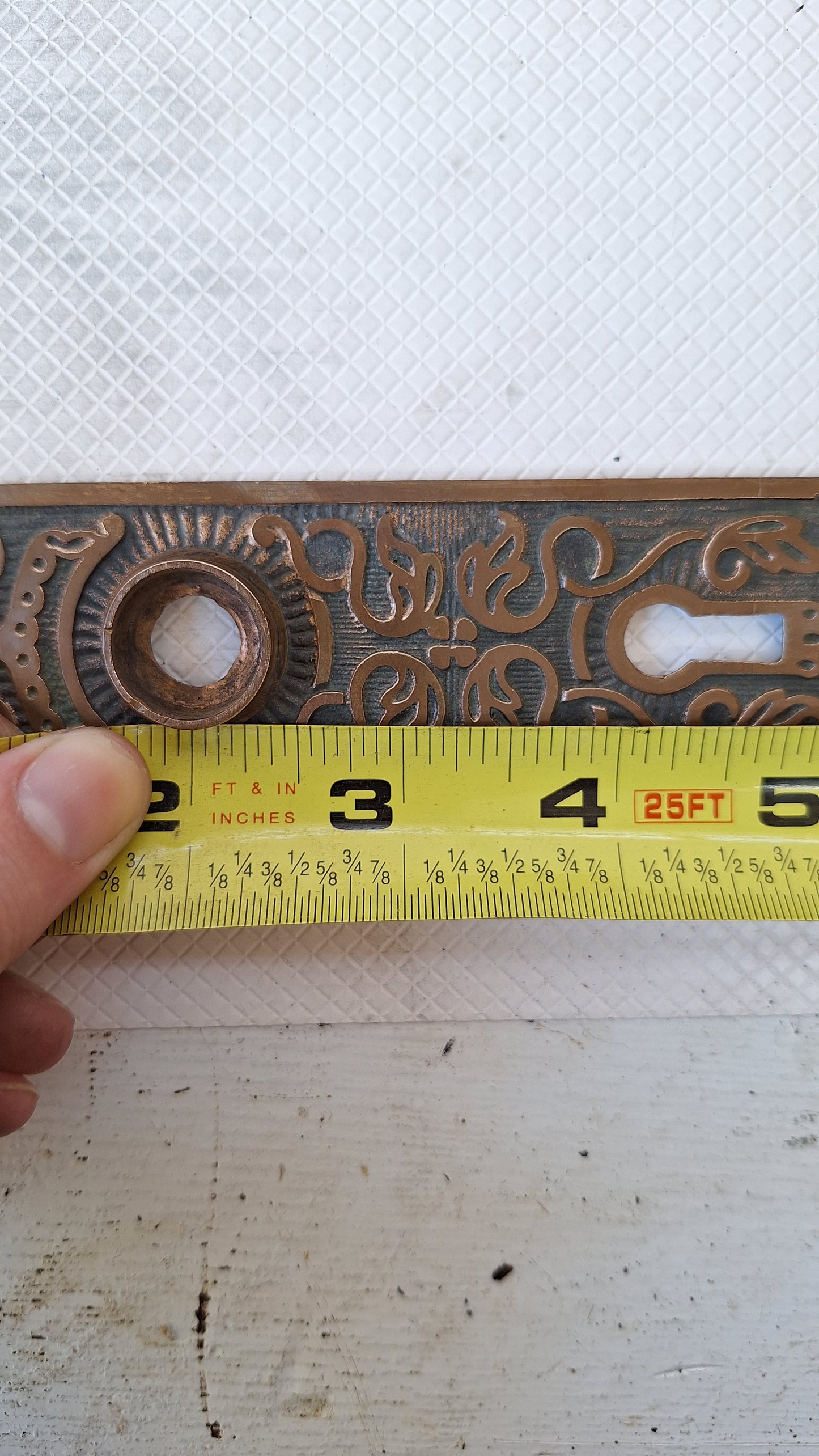 Black Porcelain Knob & Bronze Plate, Ceramic Doorknobs and Backplates Eastlake Design, Complete Victorian Door Hardware Set 041502
