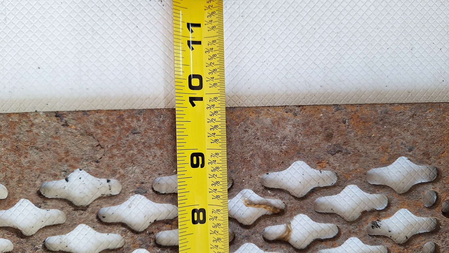 10 x 14 Antique Cast Iron Lattice Pattern Vent Cover, Floor Register Cover #040204