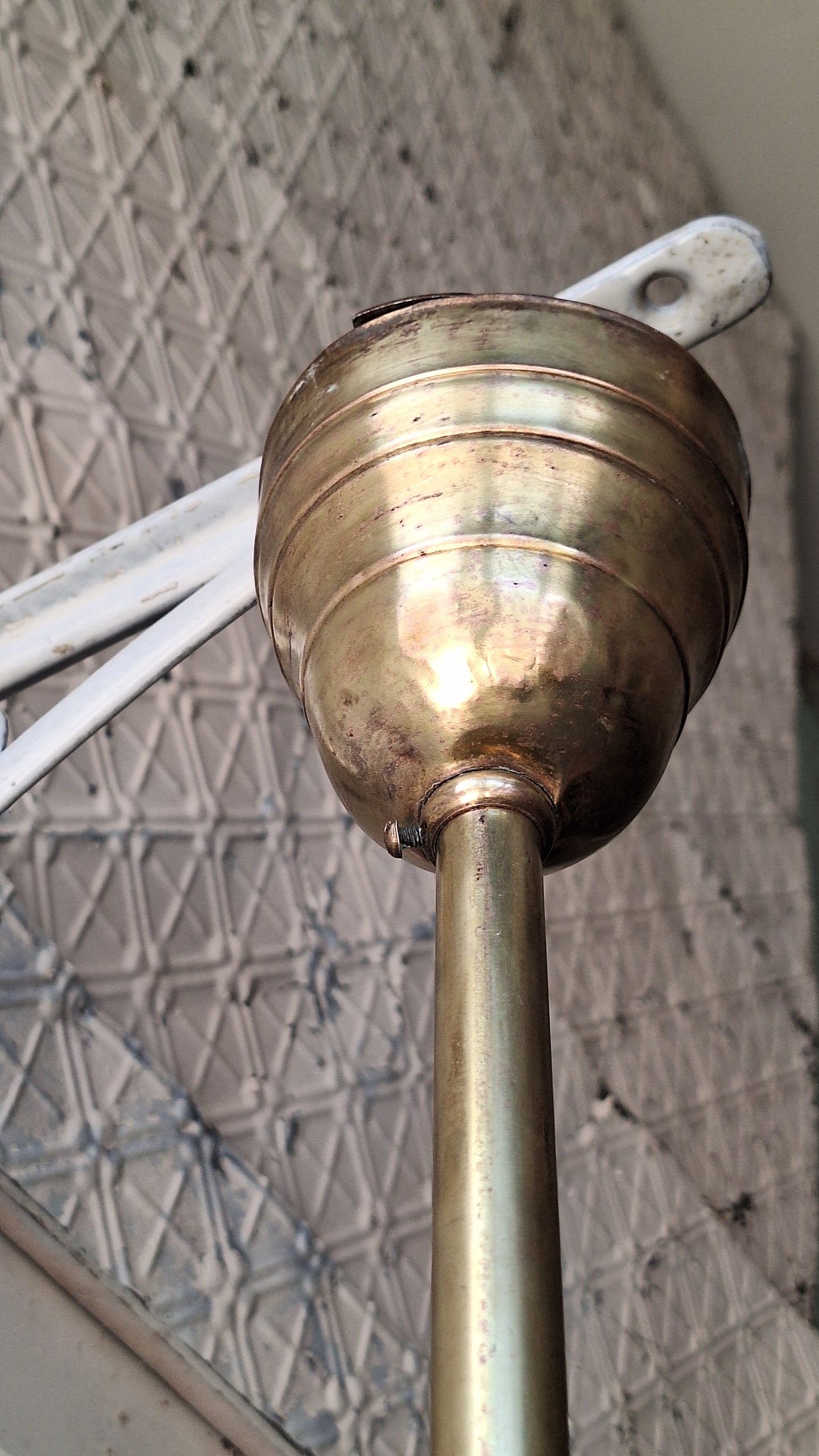 Antique Gas Lamp, Gas and Electric, Vintage Gas Light, Brass Gas Fixture Antique Gas Light Antique Brass Light Vintage Brass Victorian Light