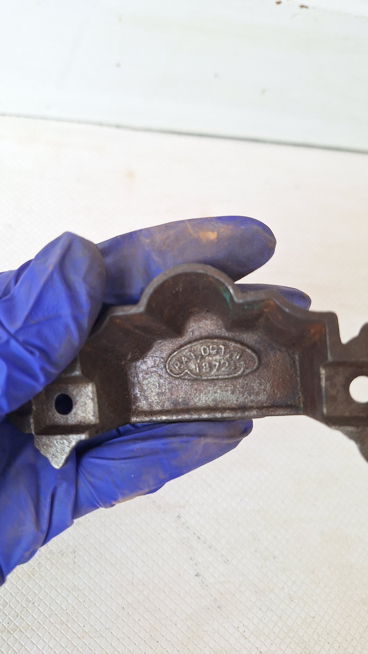 Two Eastlake Bin Pulls, Antique Cast Iron Ornate Bin Pull Antique Drawer Pull Small Vintage Pull Eastlake Handle Small Flower Pull 072907