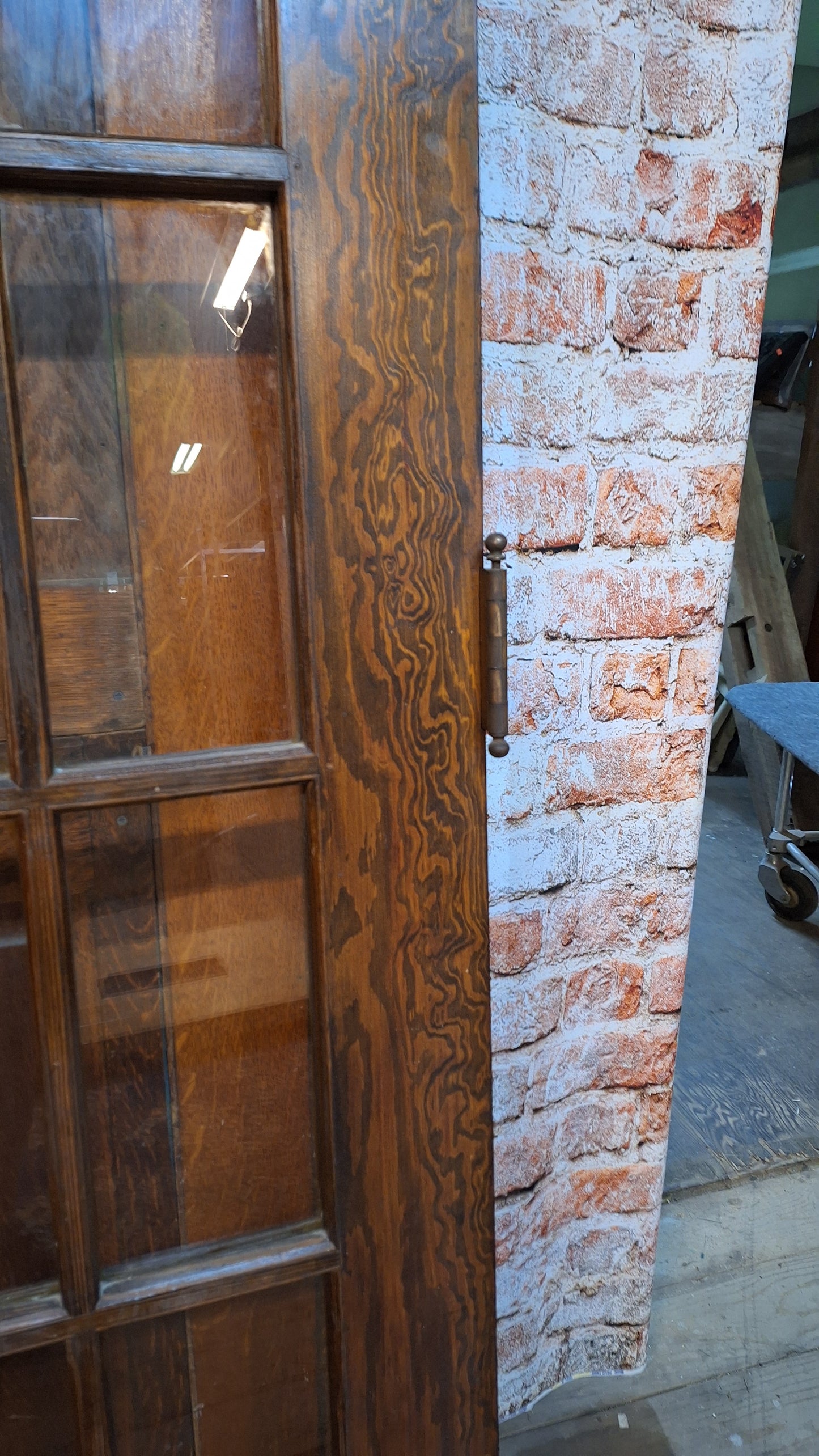 Double Arched Door Set, Curved Top Double Door Set, Pair of Antique Arch Doors, Architecture Salvage Arched French Door 080712