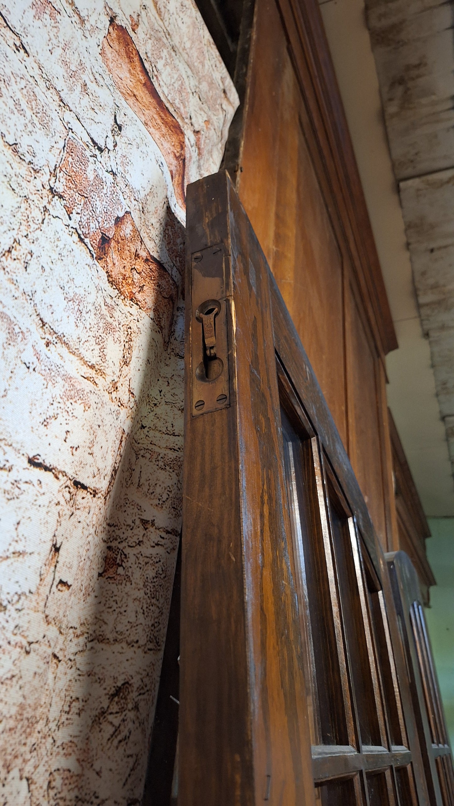 Double Arched Door Set, Curved Top Double Door Set, Pair of Antique Arch Doors, Architecture Salvage Arched French Door 080712