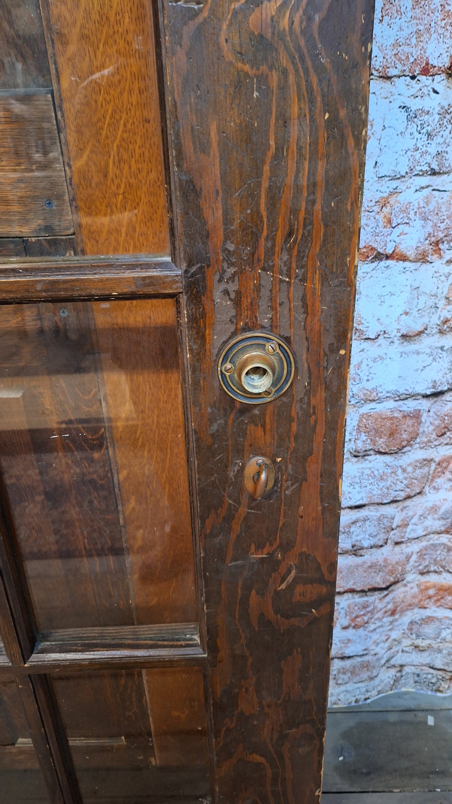 Double Arched Door Set, Curved Top Double Door Set, Pair of Antique Arch Doors, Architecture Salvage Arched French Door 080712