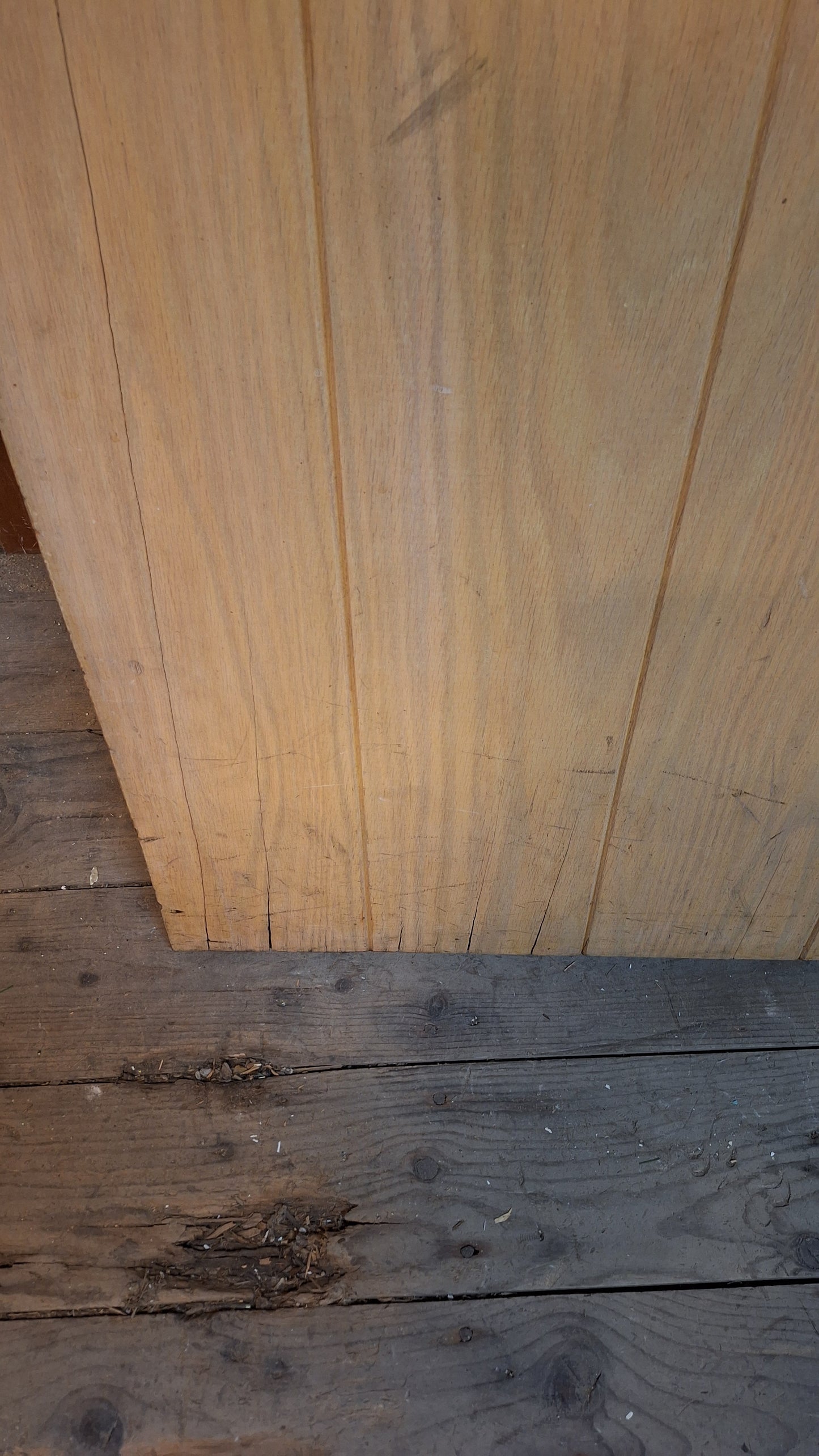 36" Wide Vintage Solid Wood Rustic Door, Vintage Solid Wood Barn Style Door, Architecture Salvage