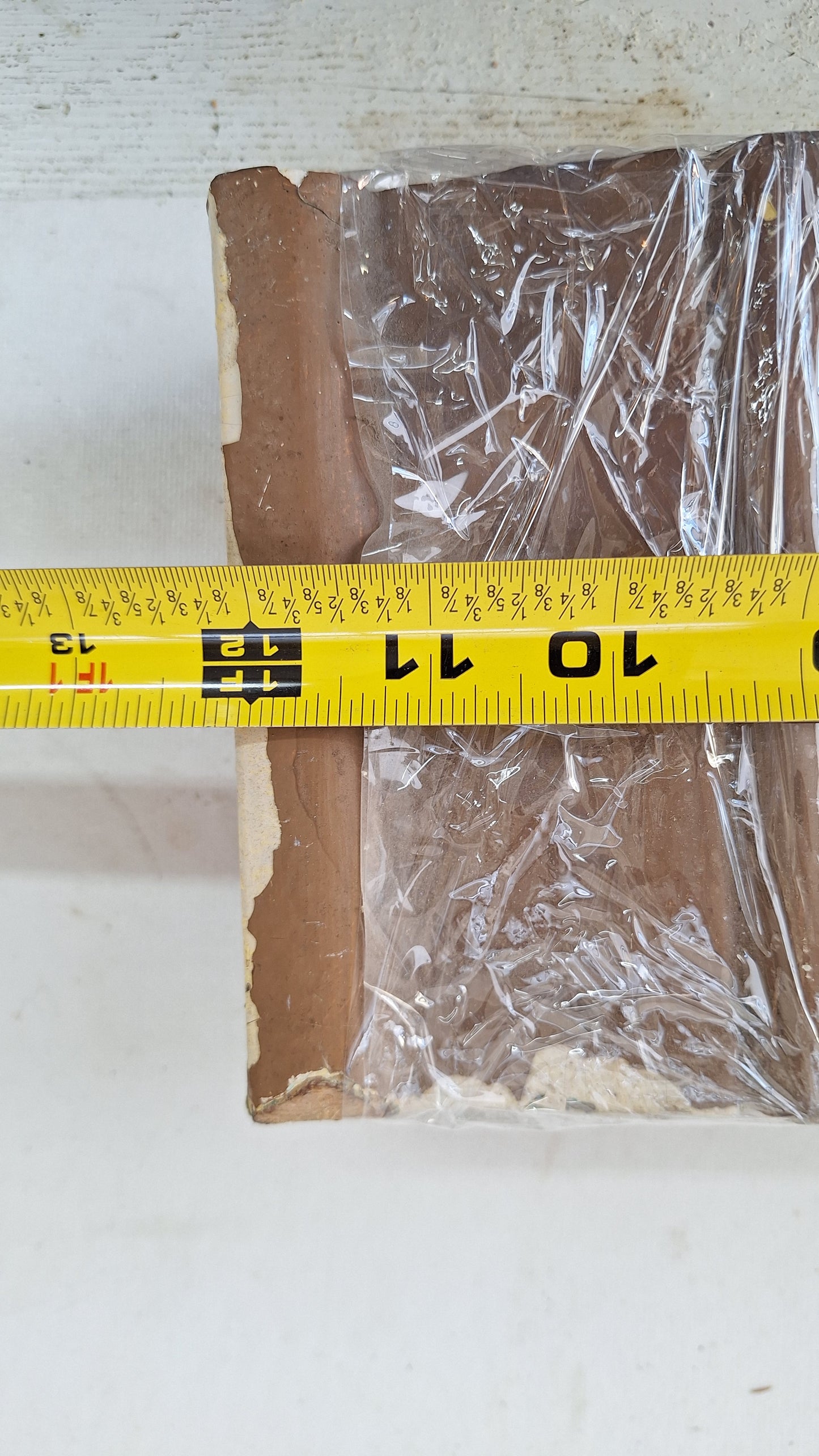 Pair of Wood Plinth Blocks with Bullseye Design, Corner Trim Rosettes
