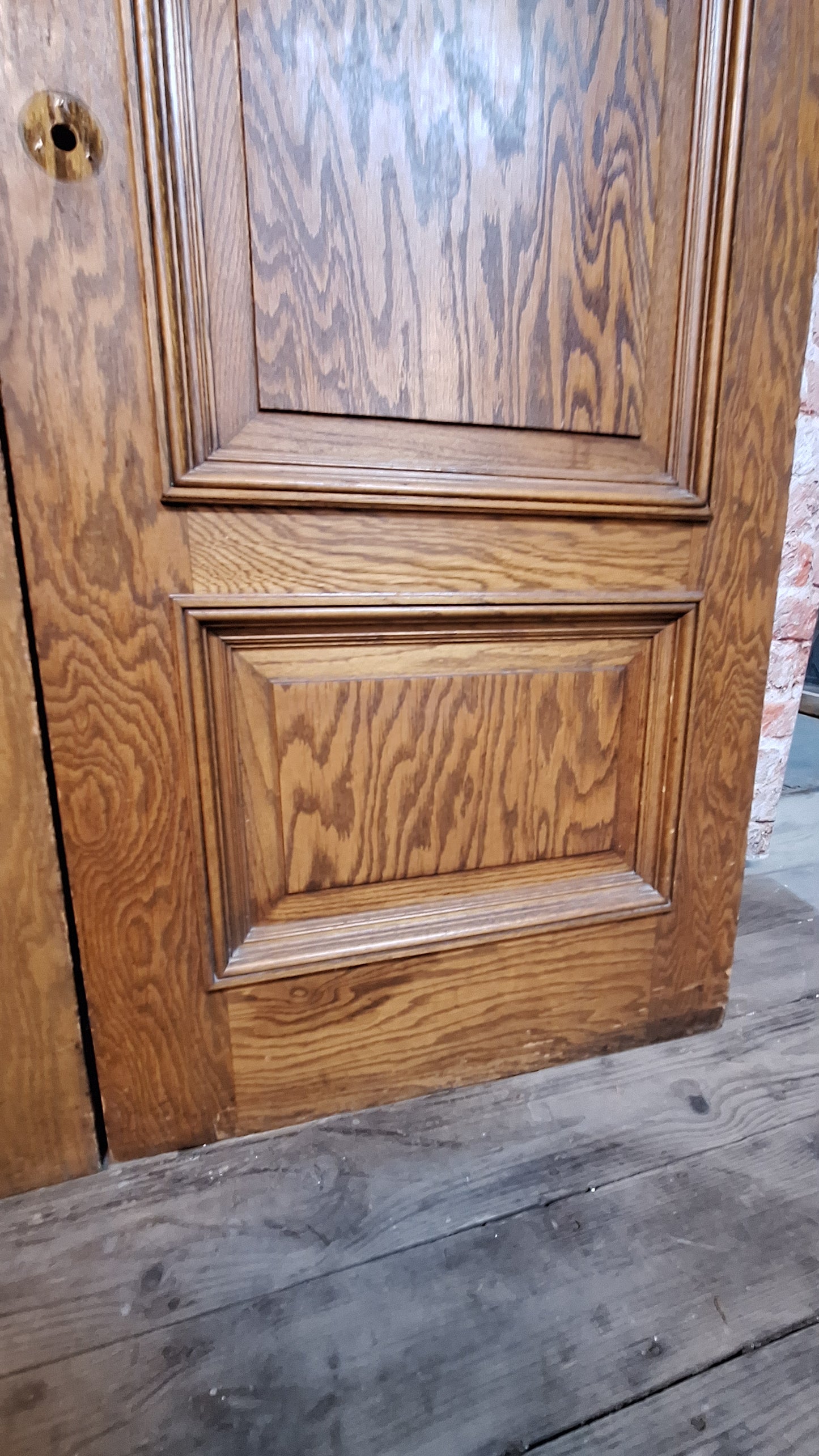 60" Pair of Vintage Doors, Vintage Double Doors 83" Tall