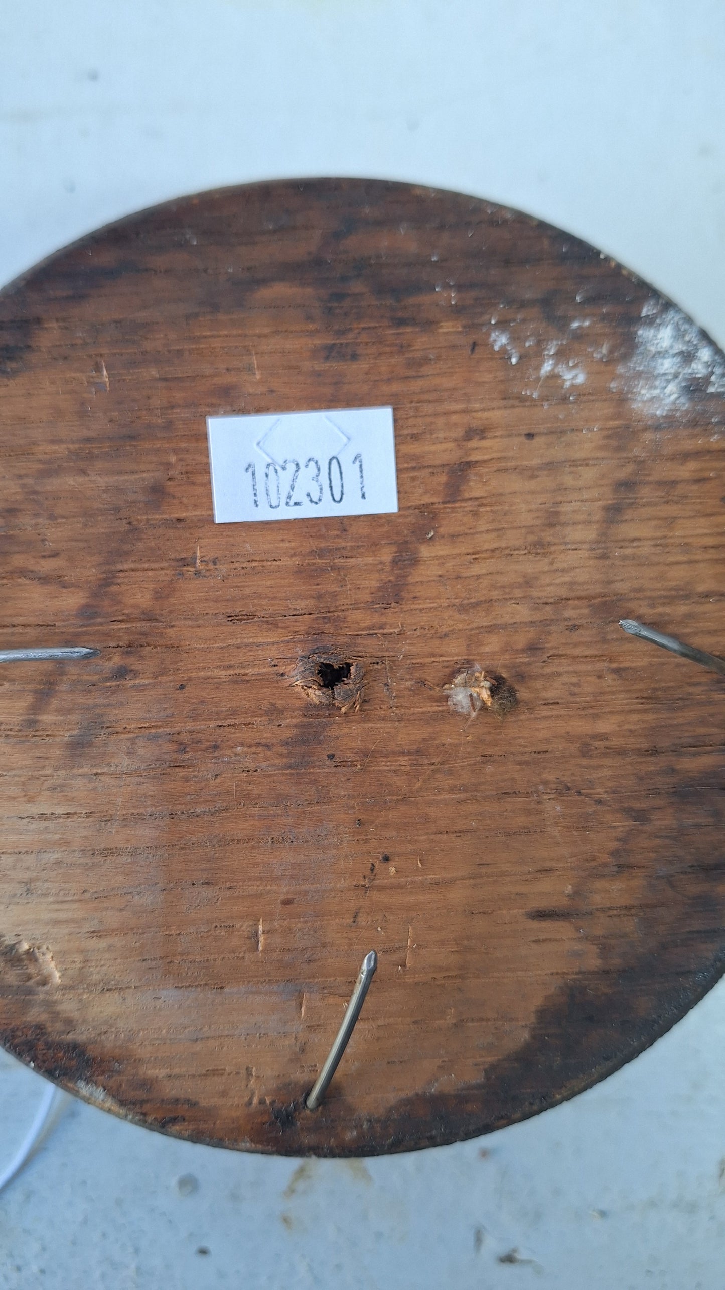 Small Newel Post Top, Newel Post Carved Wood Finial, Antique Staircase Post Top