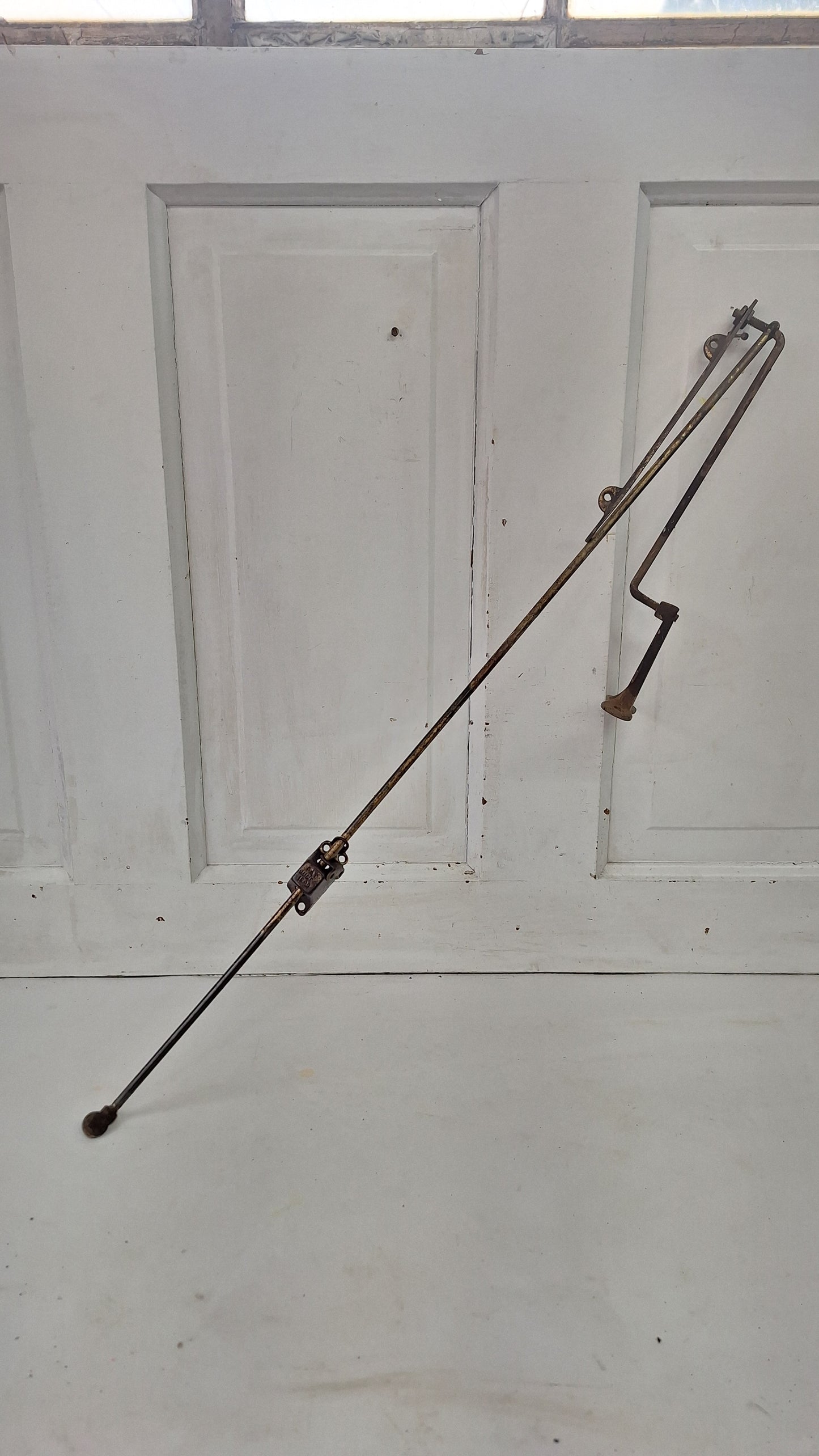 28" Antique Transom Window Operator, Transom Rod Hardware