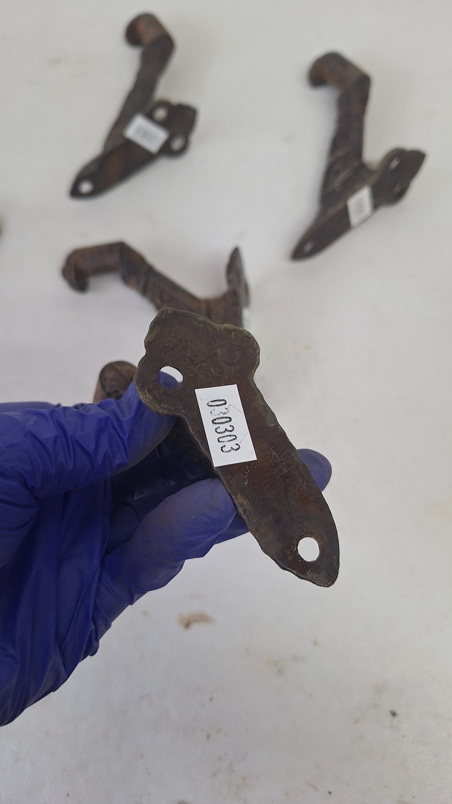Antique Stair Hand Rail Brackets, Staircase Railing Iron Brackets