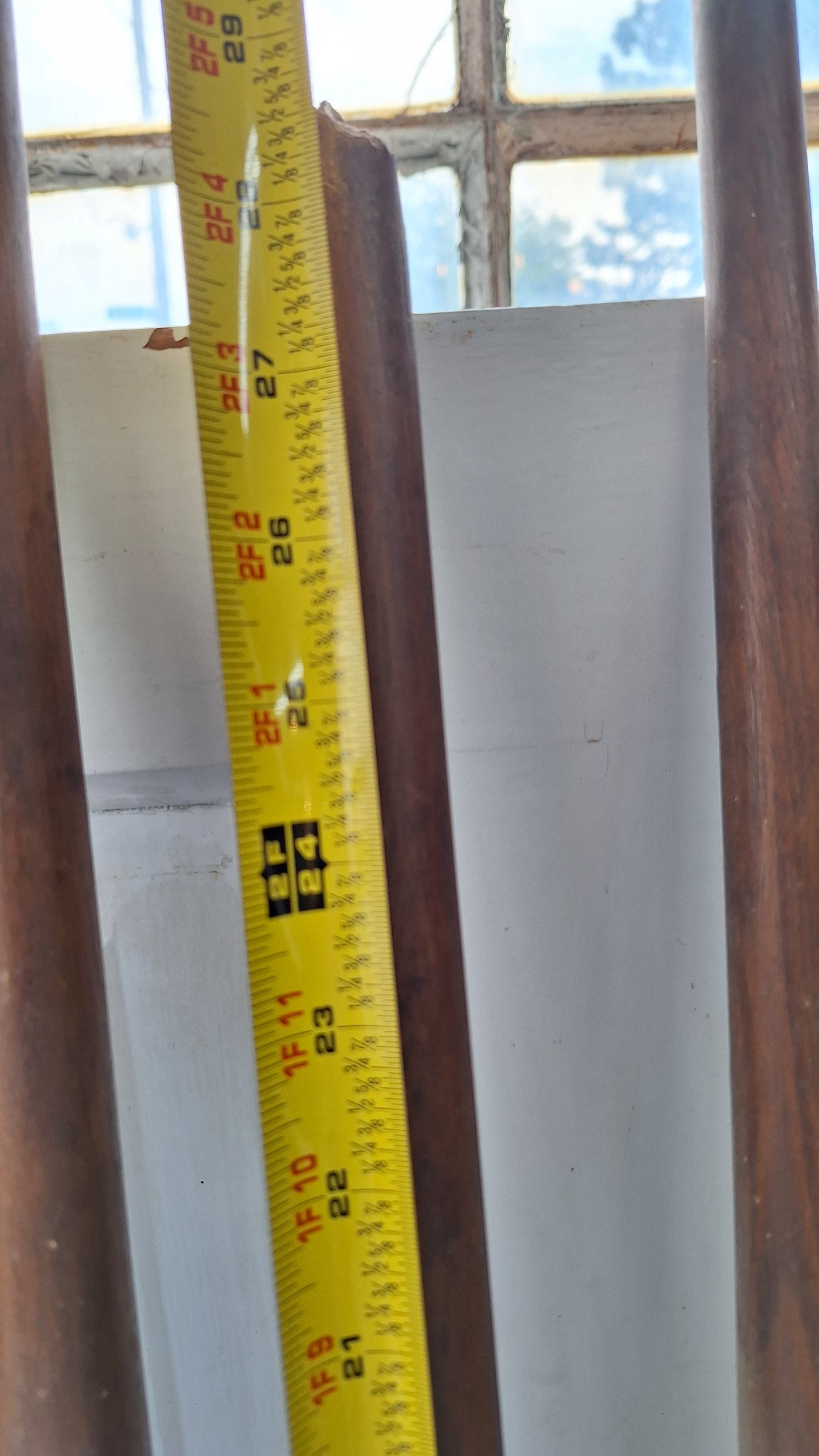 8 Antique Staircase Spindles, Wooden Stair Rail Balusters