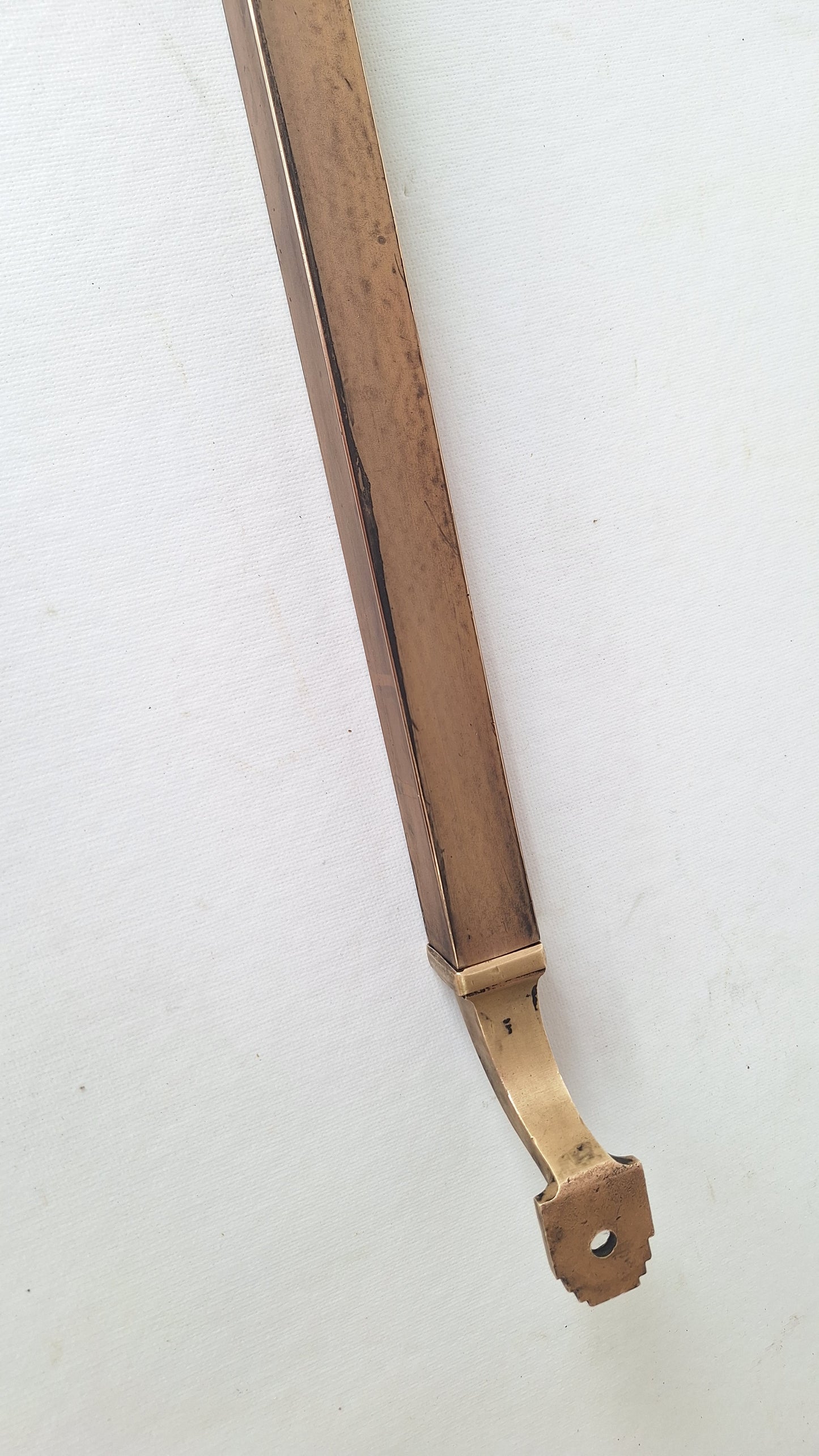 Bronze Commercial Door Pull, Antique Push Bar