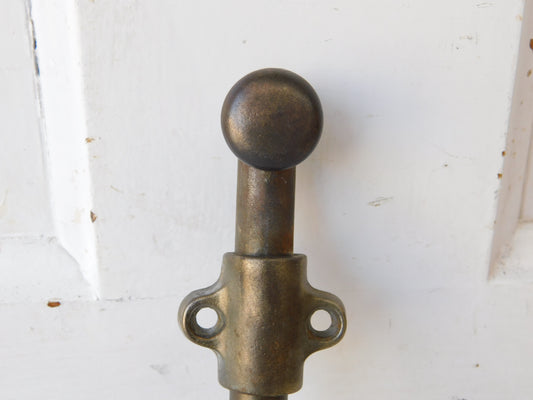 Antique French Door Slide Bolt, Iron Slide Bolt Locks for Double Doors 040909
