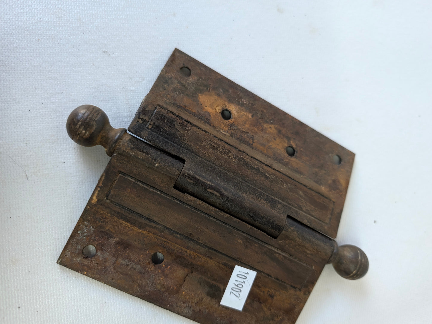 Set of 4.5 Eastlake Hinges, Two Antique Door Hinges