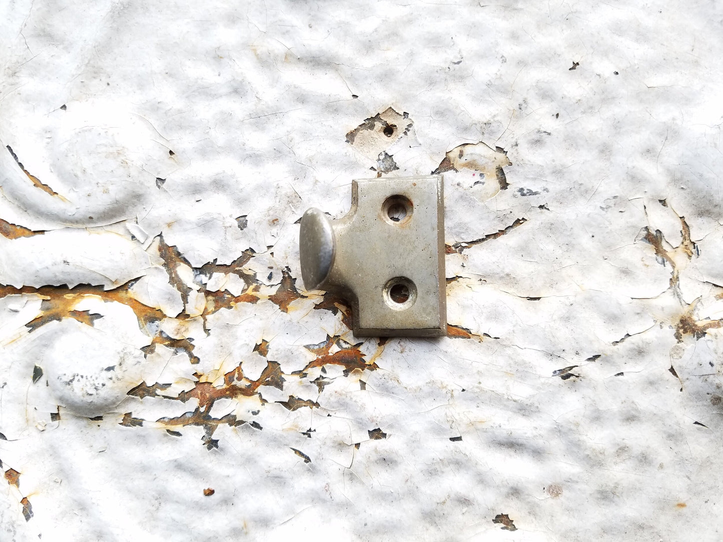 Nickel Plated or Silver Small Window Sash Lift Pull