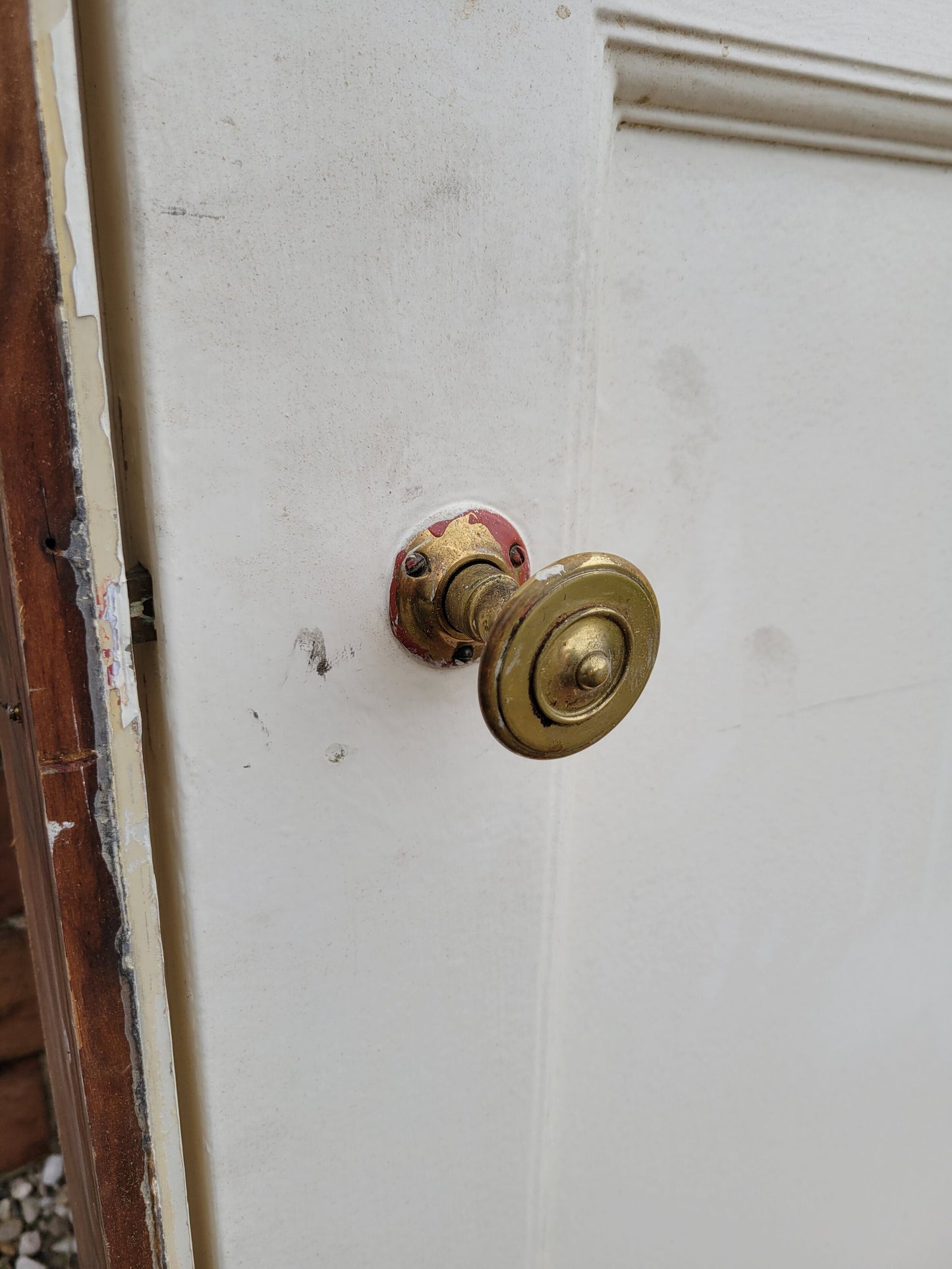 32" Vintage Two Panel Door, Ships Free #03