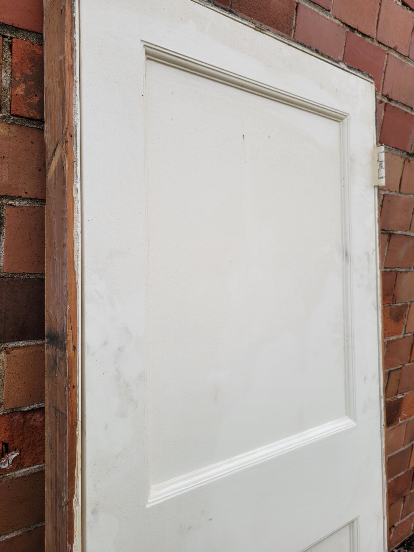 32" Vintage Two Panel Door, Ships Free #03