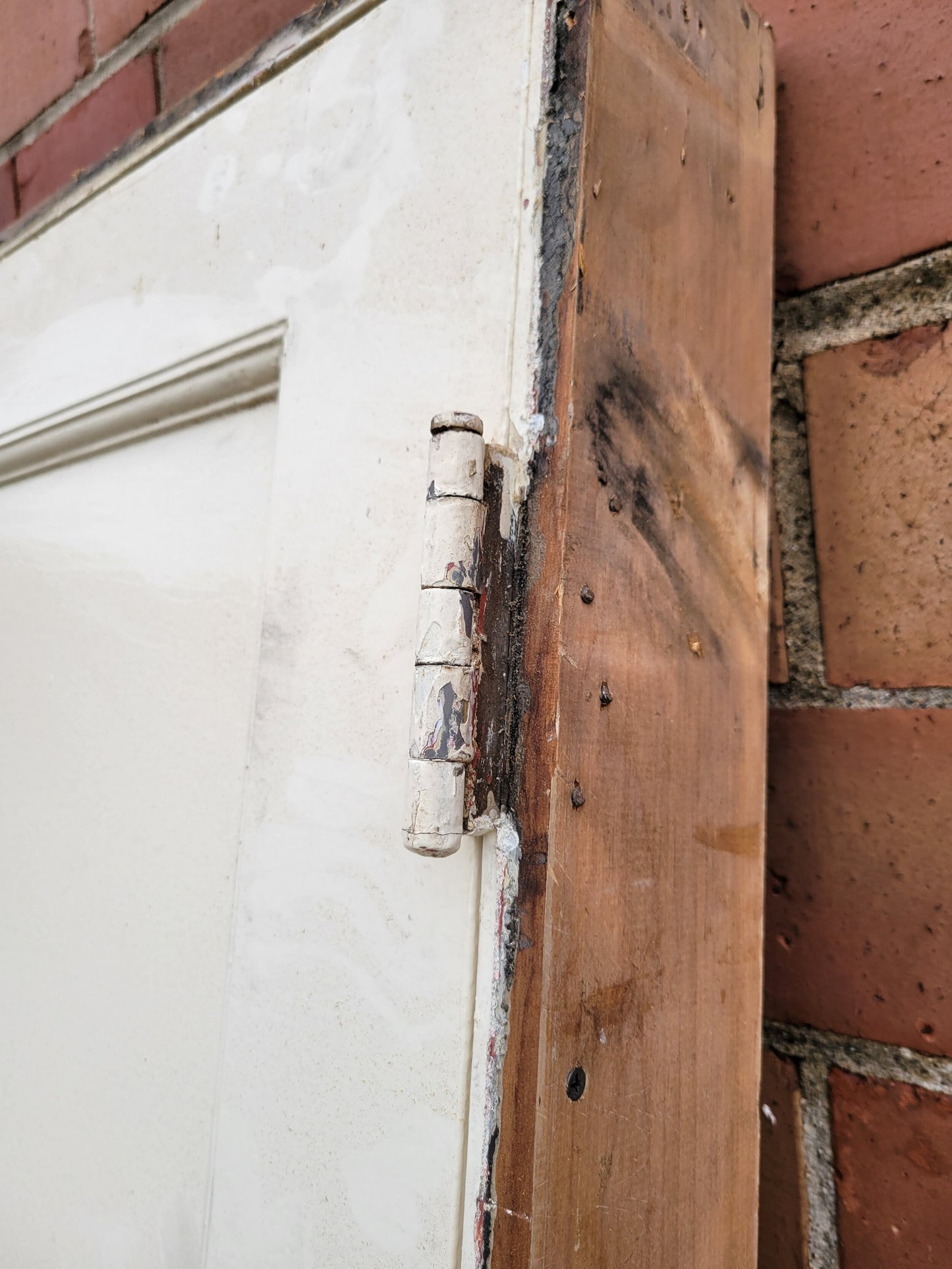 32" Vintage Two Panel Door, Ships Free #03