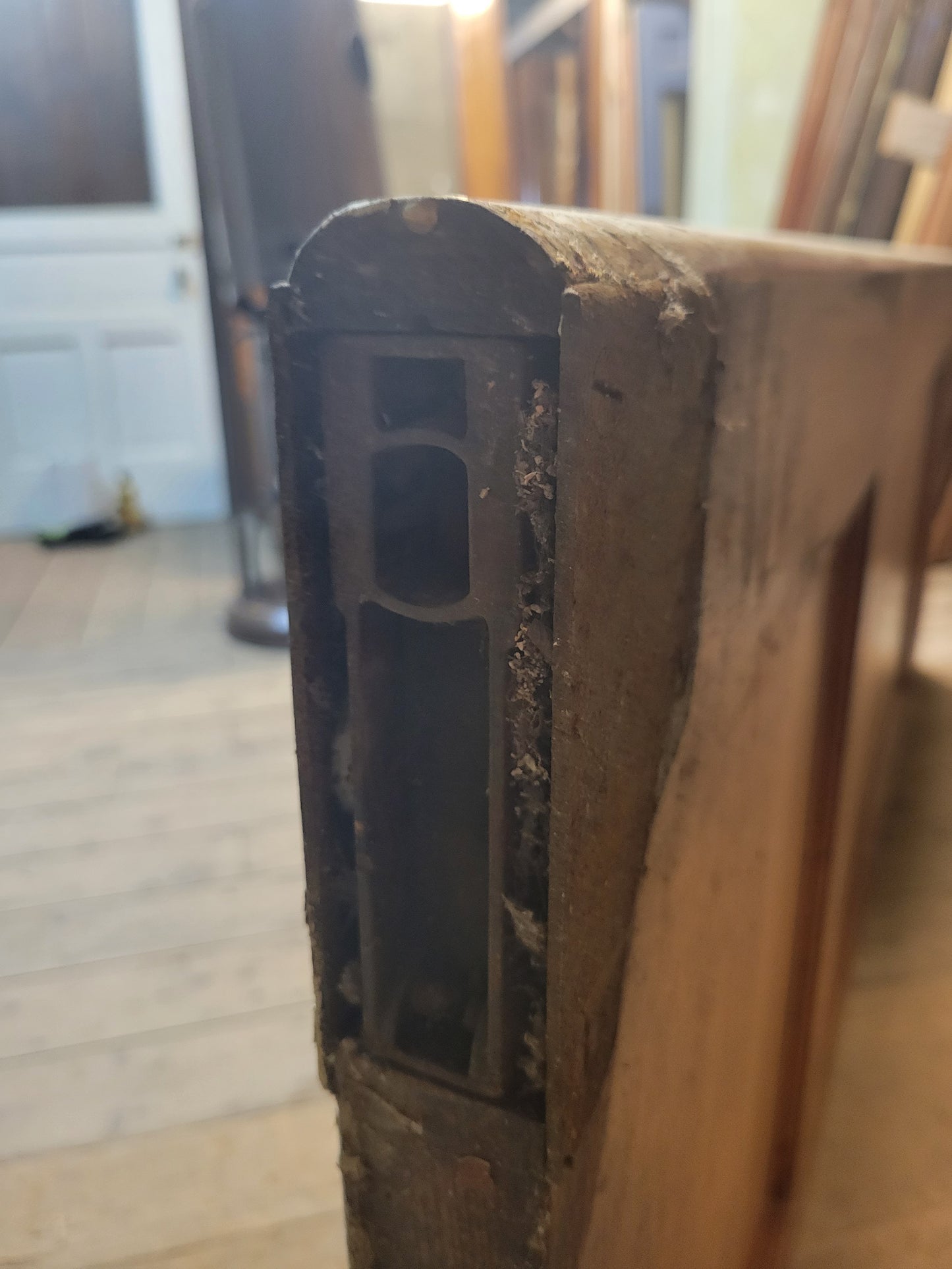 Victorian Era Swinging Door, Spring Loaded Butler's Door or Kitchen Door
