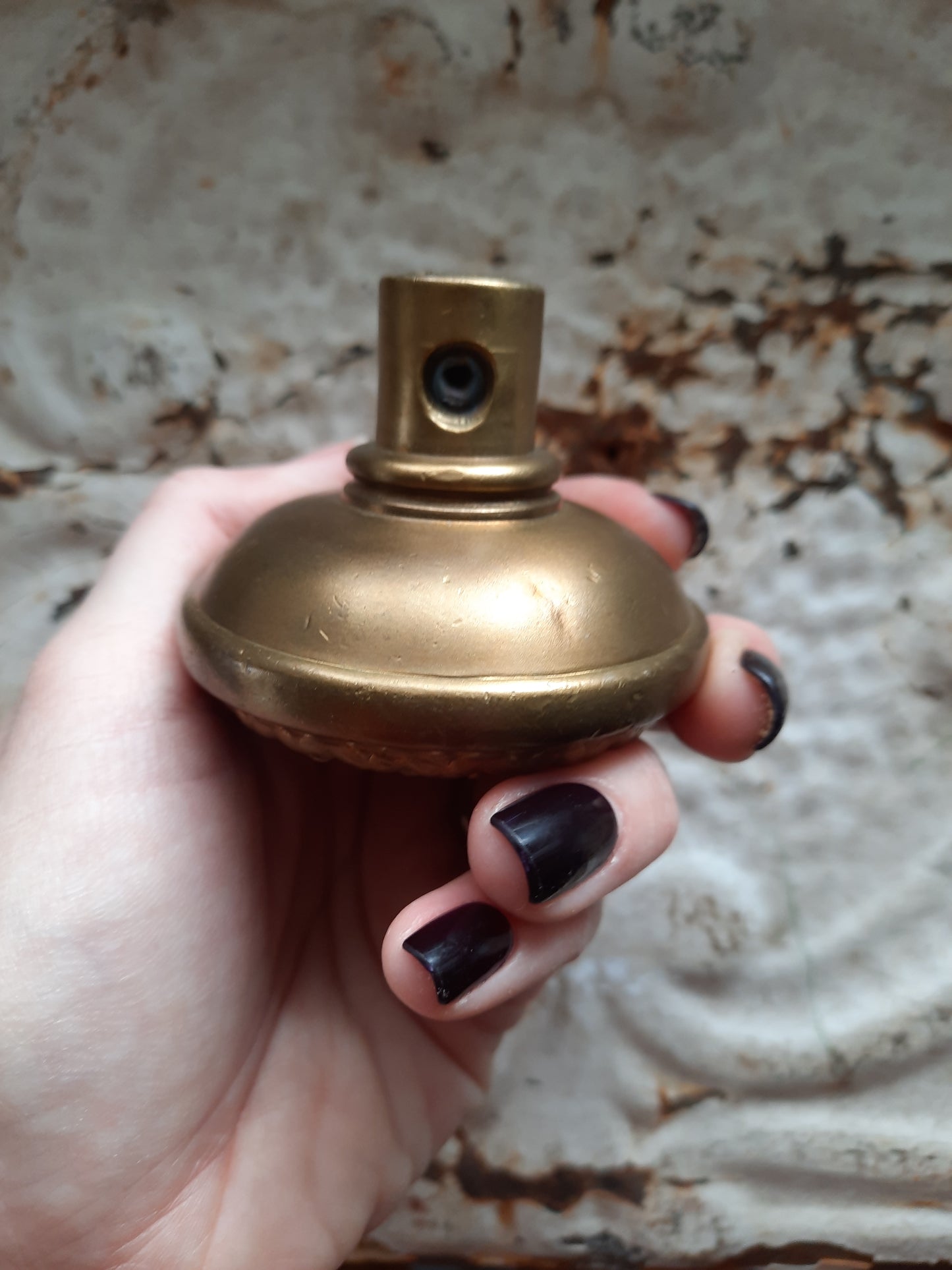 Entry Size Serilly Doorknob, Antique Fleur de Lis Bronze Door Knob by Corbin