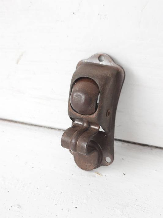 Vintage Pew Clip from Old Church, Church Pew Clip or Card Holder