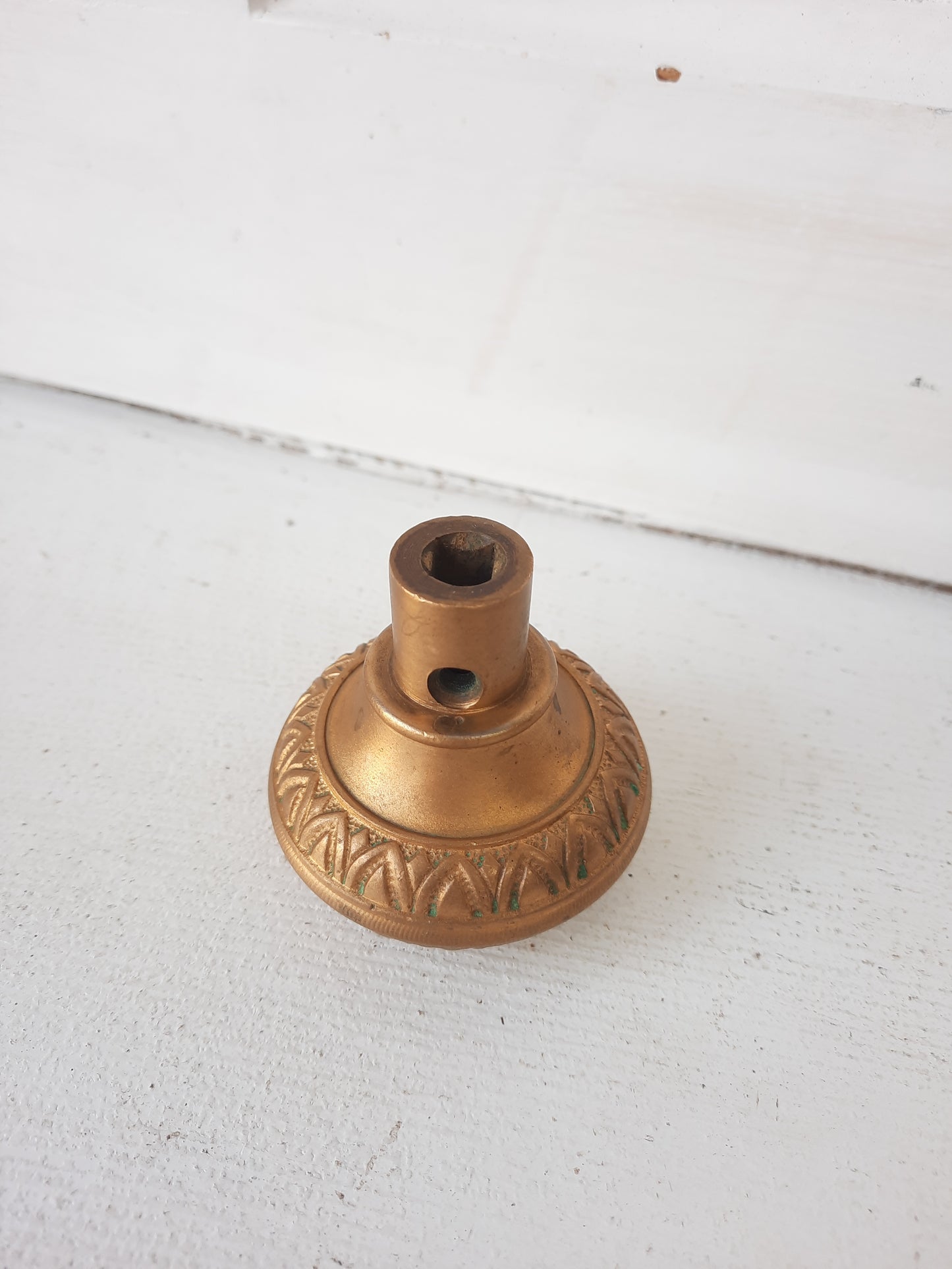 Yale and Towne Solid Bronze Eastlake Doorknob, Victorian Ornate Bronze Door Knob 101201