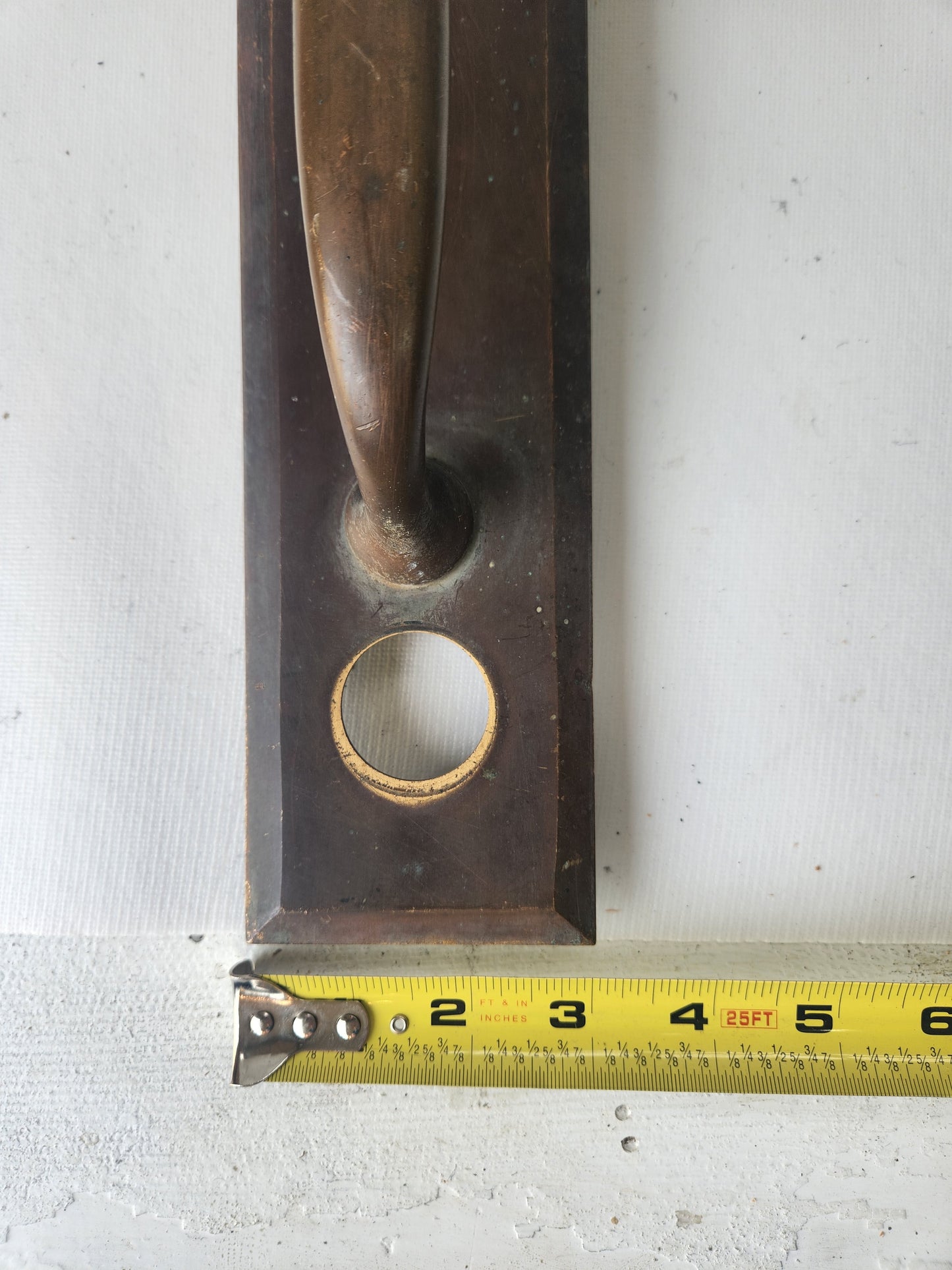 Sargent Commercial PULL Door Handles, Antique Bronze Door Pull Plates 102601